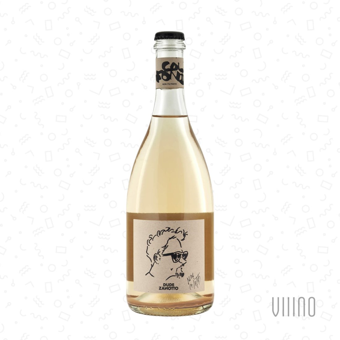 DUDE Col Fondo Orange Wine Vino Frizzante ZANOTTO