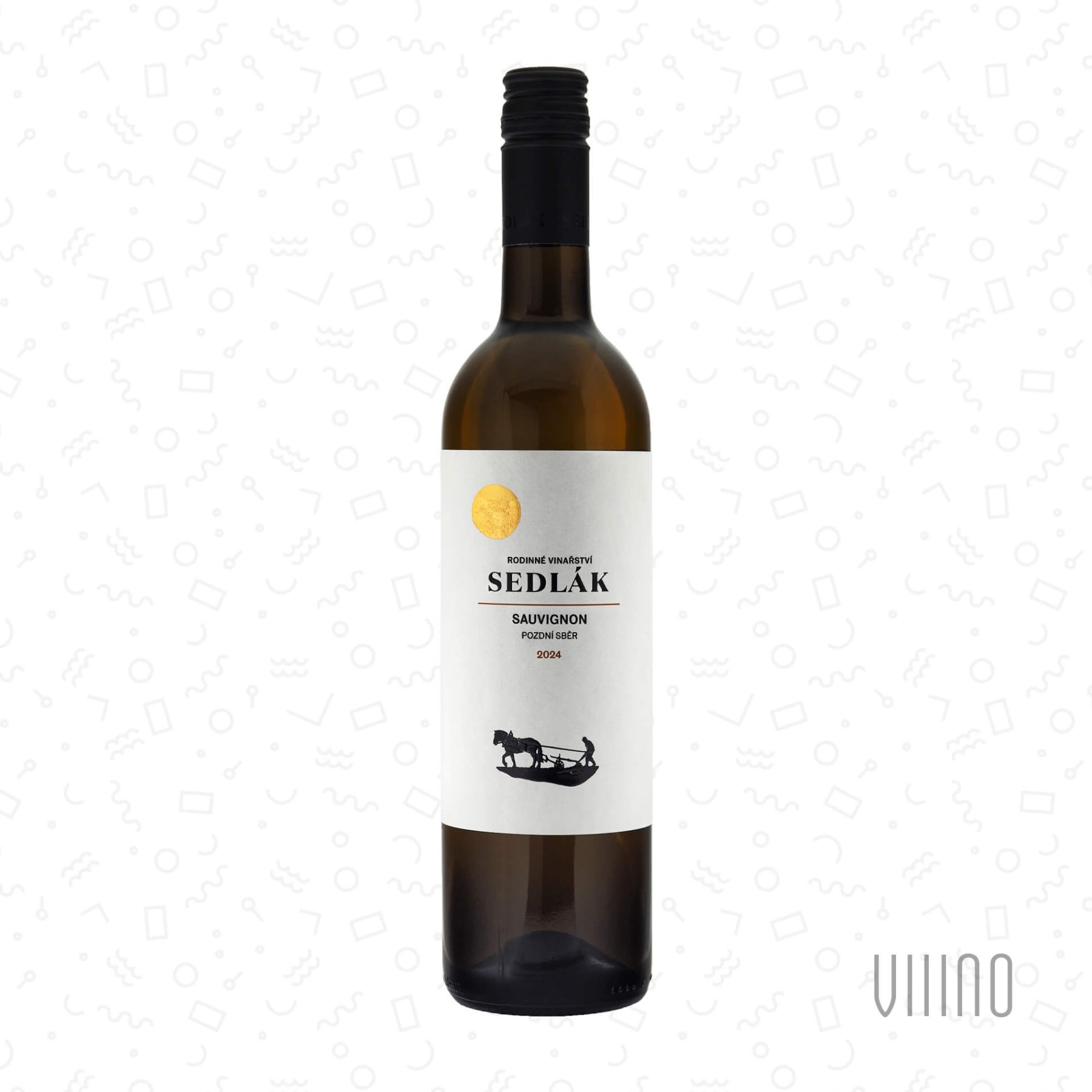 Sauvignon 2024 pozdní sběr SEDLÁK "Nová hora" suché š. 105/24