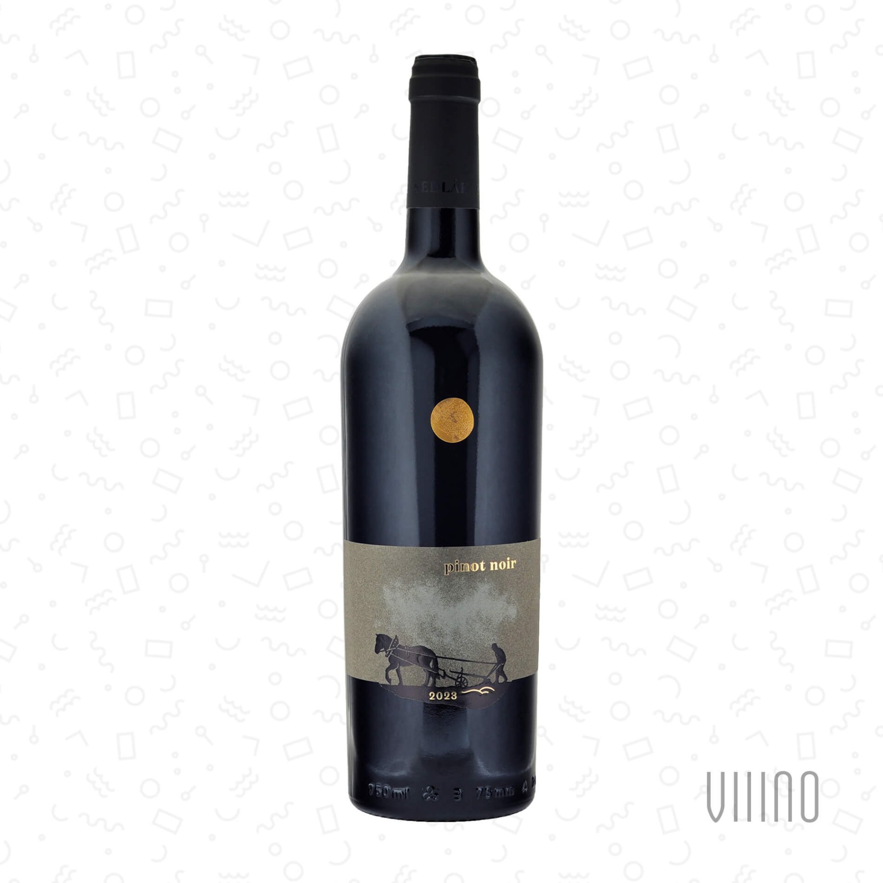 Pinot Noir PŘEDNÍ HORA 2023 ICONE moravské zemské víno SEDLÁK suché š. 15/23