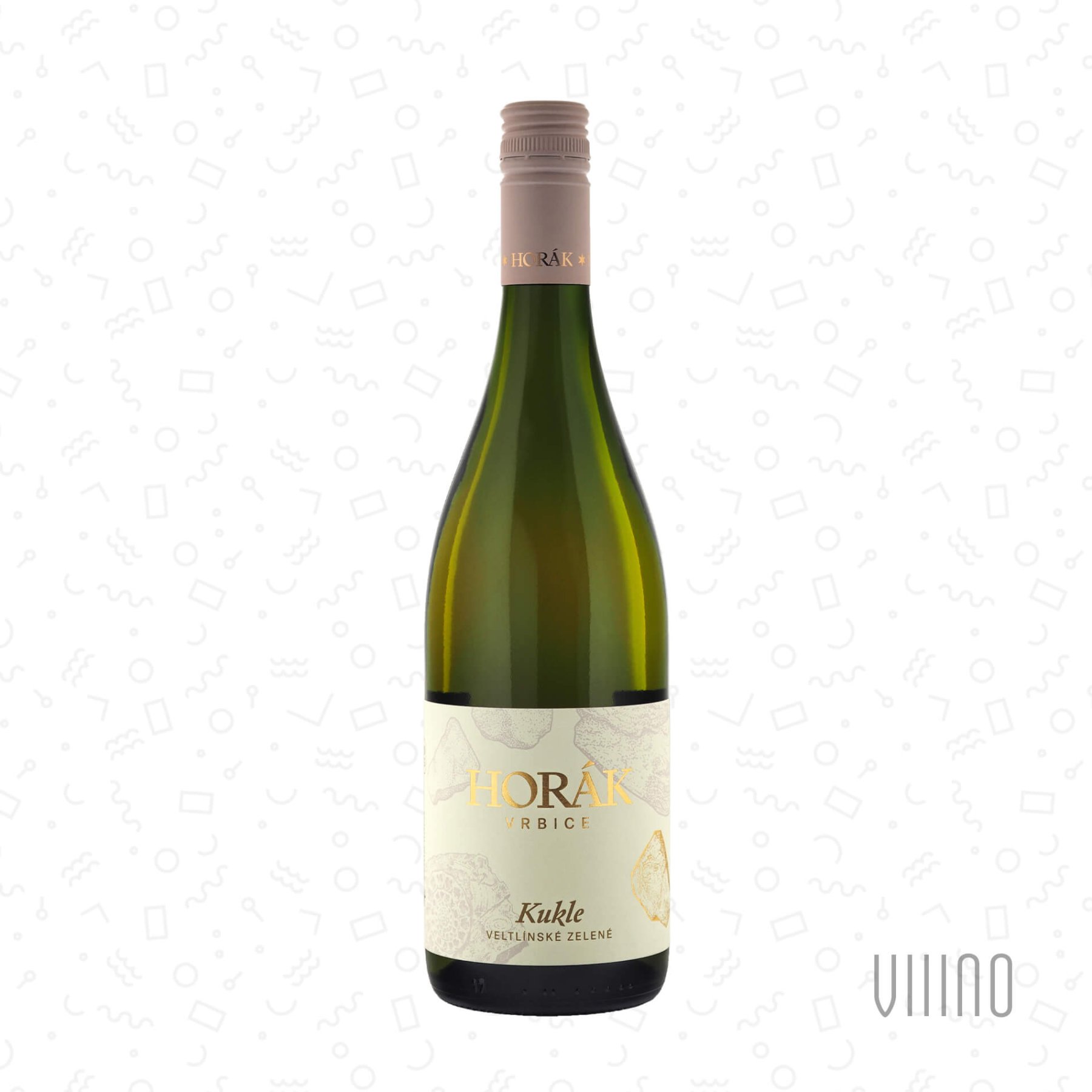 Veltlínské zelené KUKLE 2023 "Zlatá řada" pozdní sběr HORÁK "Krátký" suché š. 5/23