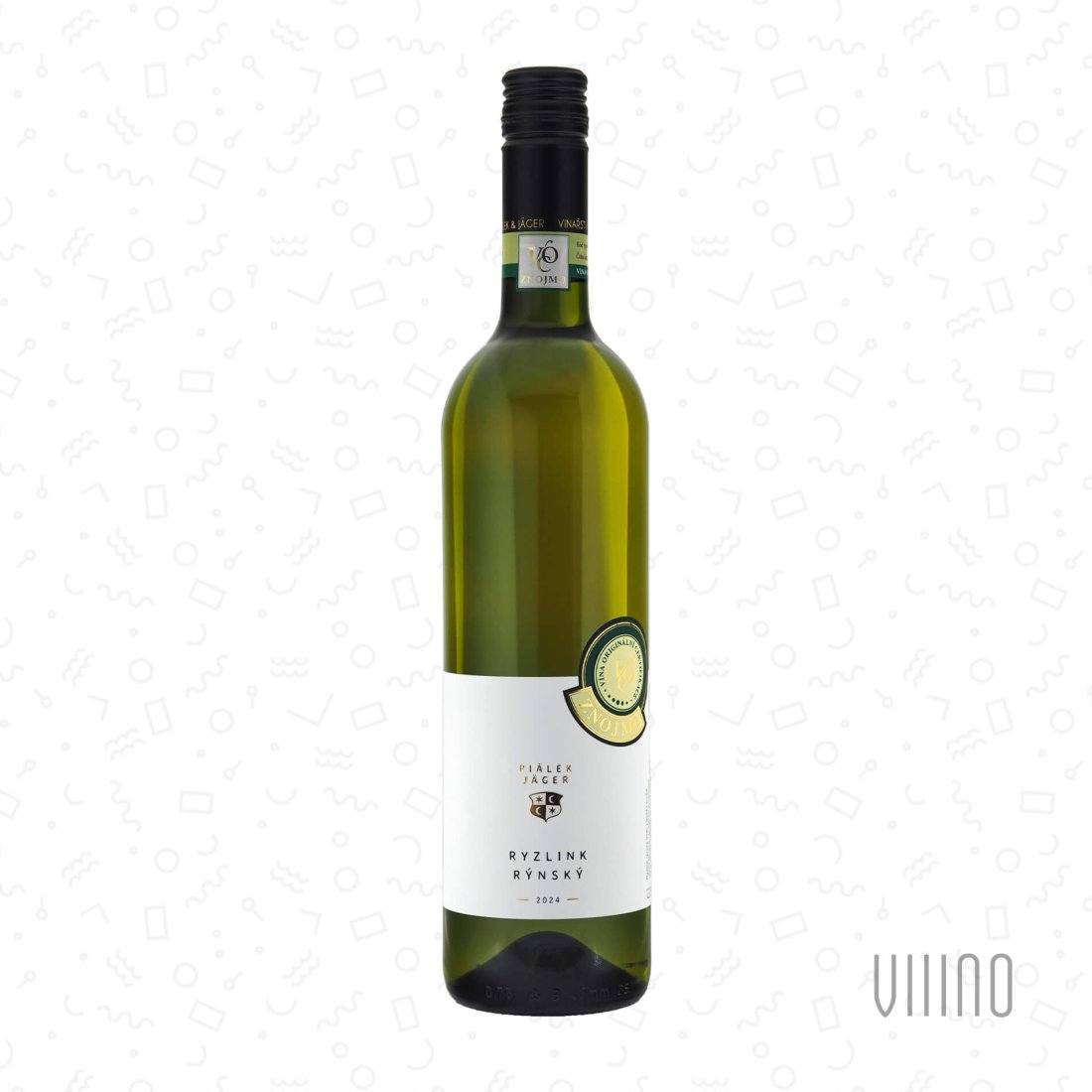 Ryzlink rýnský 2024 VOC Znojmo PIÁLEK & JÄGER suché š. 2406