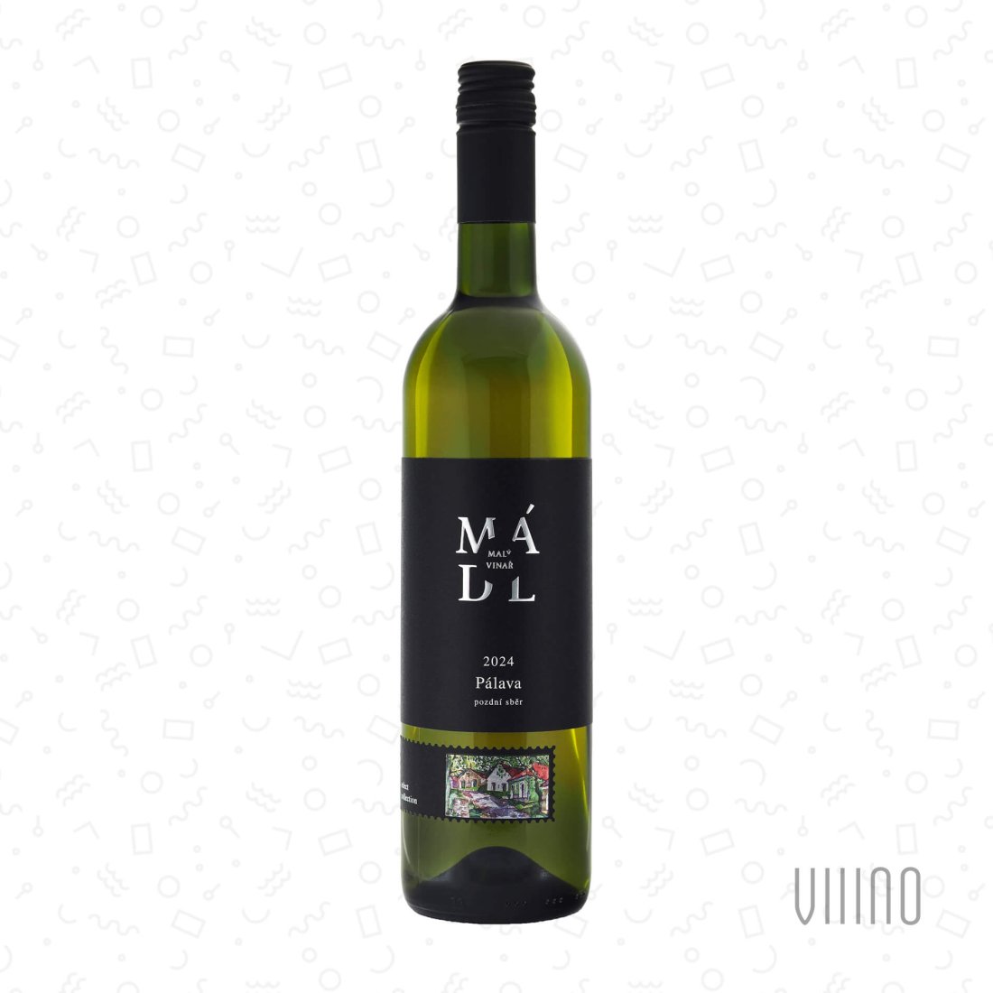 Pálava 2024 pozdní sběr MÁDL polosladké š. 2414