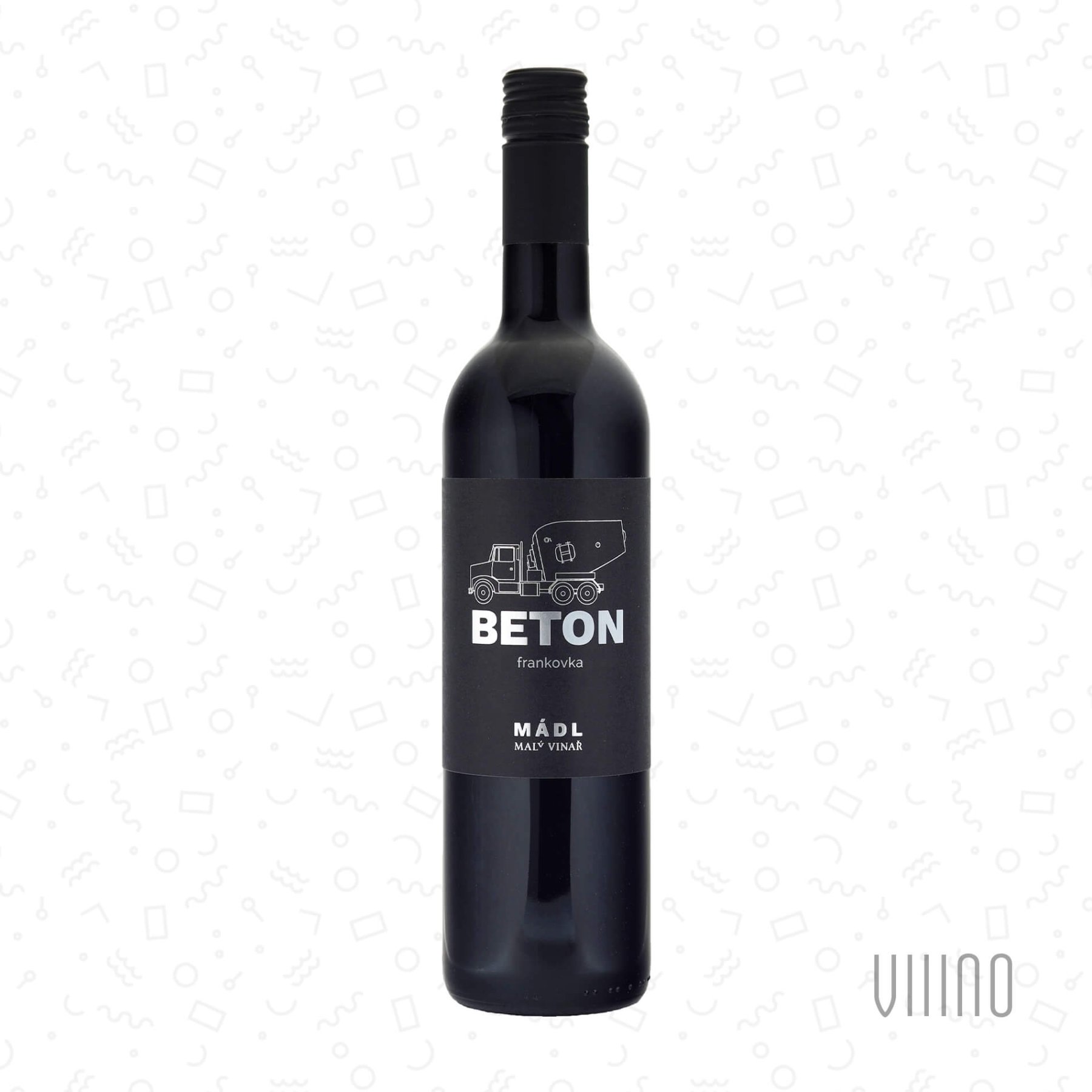 Frankovka 2024 BETON moravské zemské víno MÁDL suché š. 2433