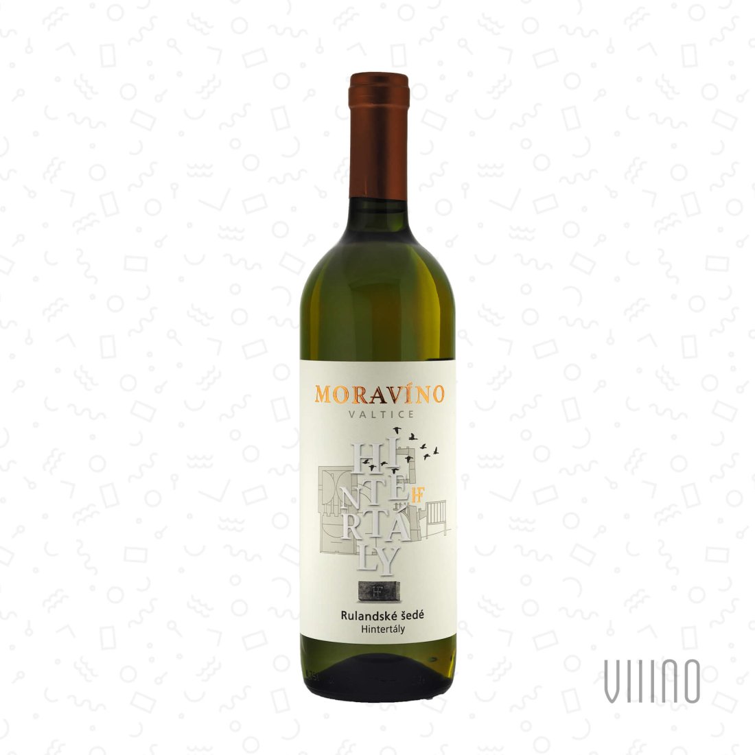 Rulandské šedé 2023 pozdní sběr MORAVÍNO "Hintertály" suché š. 1014