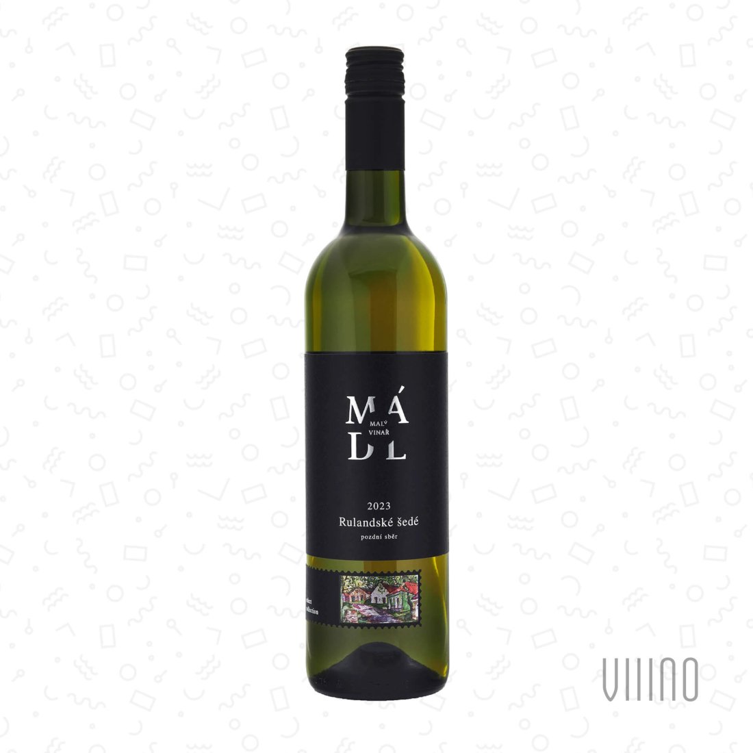 Rulandské šedé ZADNÍ HORA 2023 pozdní sběr MÁDL suché š. 2398