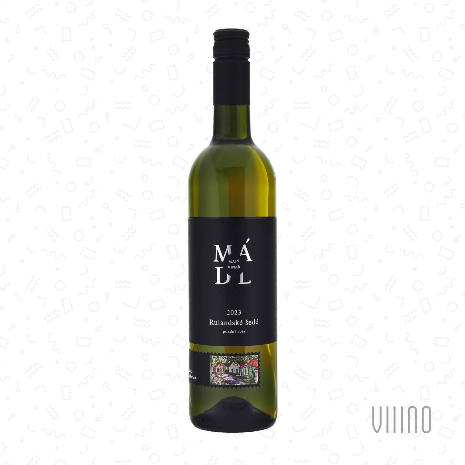 Rulandské šedé ZADNÍ HORA 2023 pozdní sběr MÁDL suché š. 2398