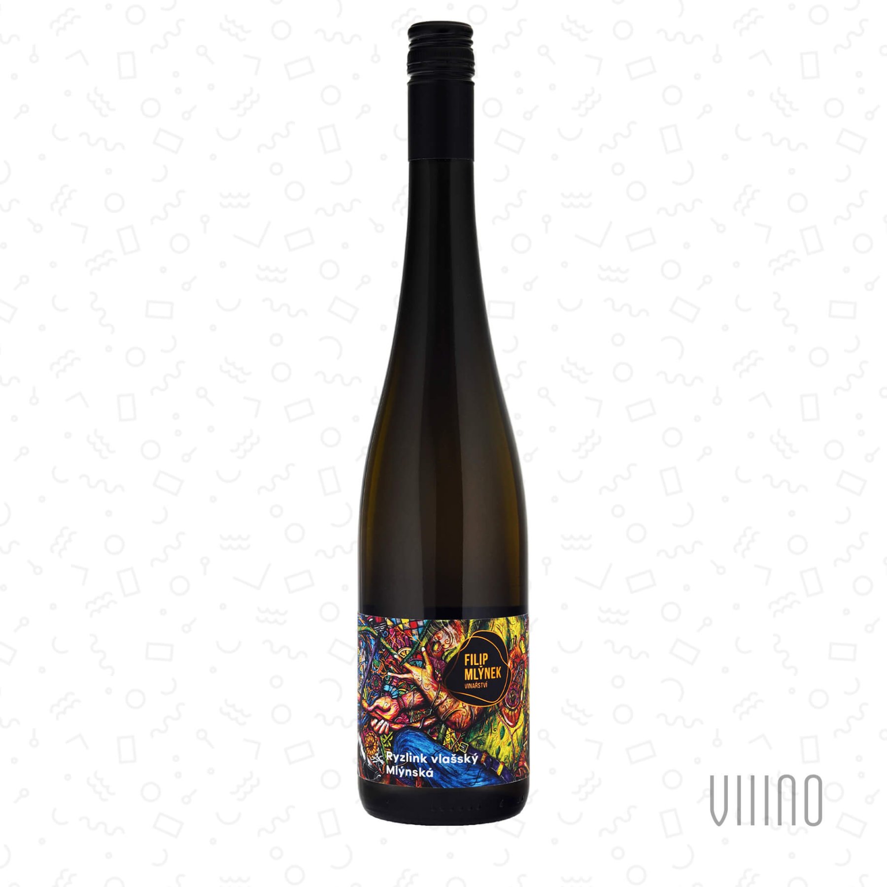 Ryzlink vlašský MLÝNSKÁ 2024 pozdní sběr FILIP MLÝNEK suché š. 1/2024