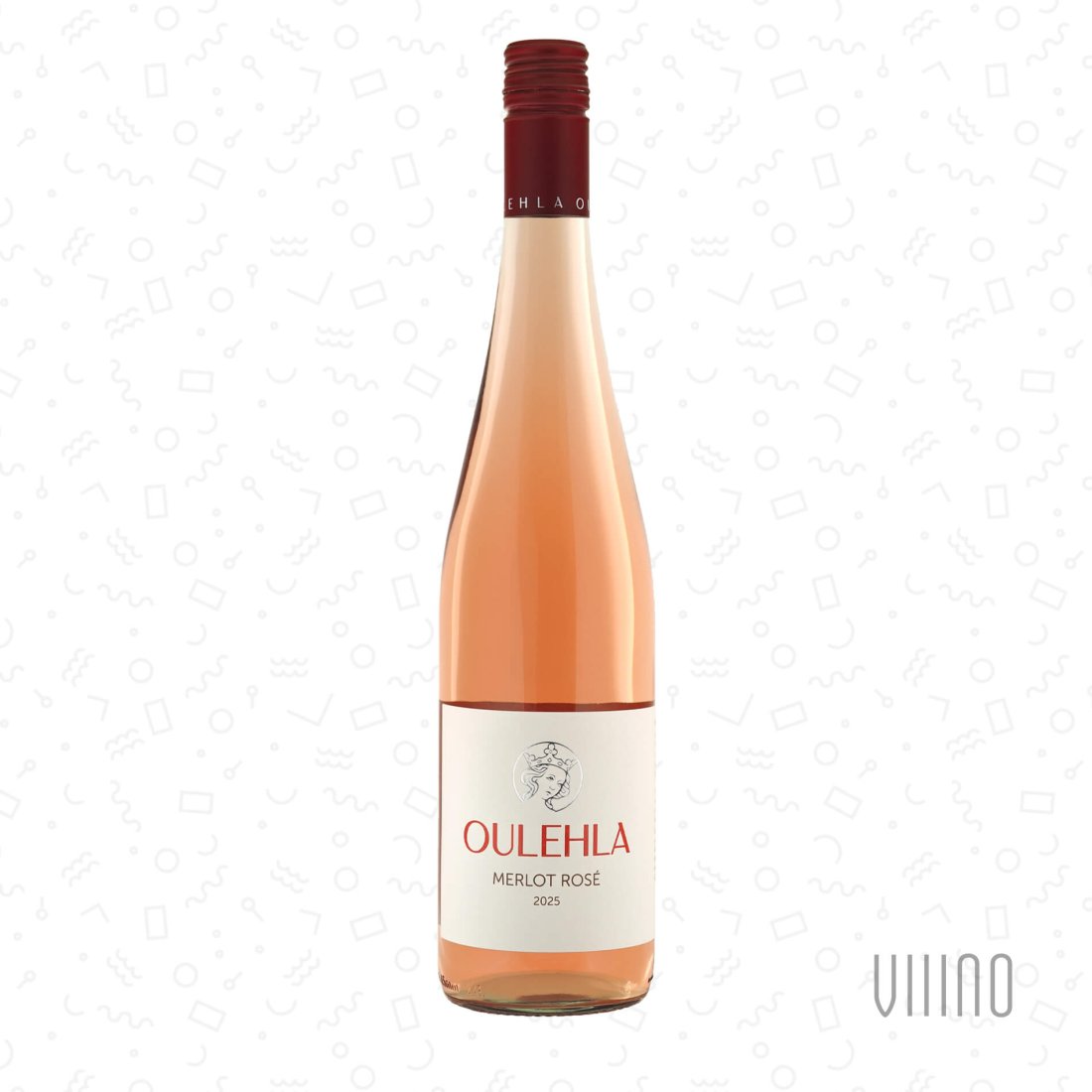 Merlot Rosé 2025 moravské zemské víno VINAŘSTVÍ OULEHLA "Šibeniční hora" polosuché š. 2535