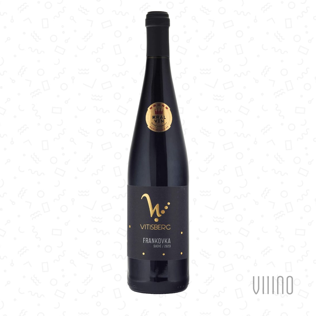 Frankovka DÍL U VČELÍNA 2023 pozdní sběr VITISBERG suché š. 2320