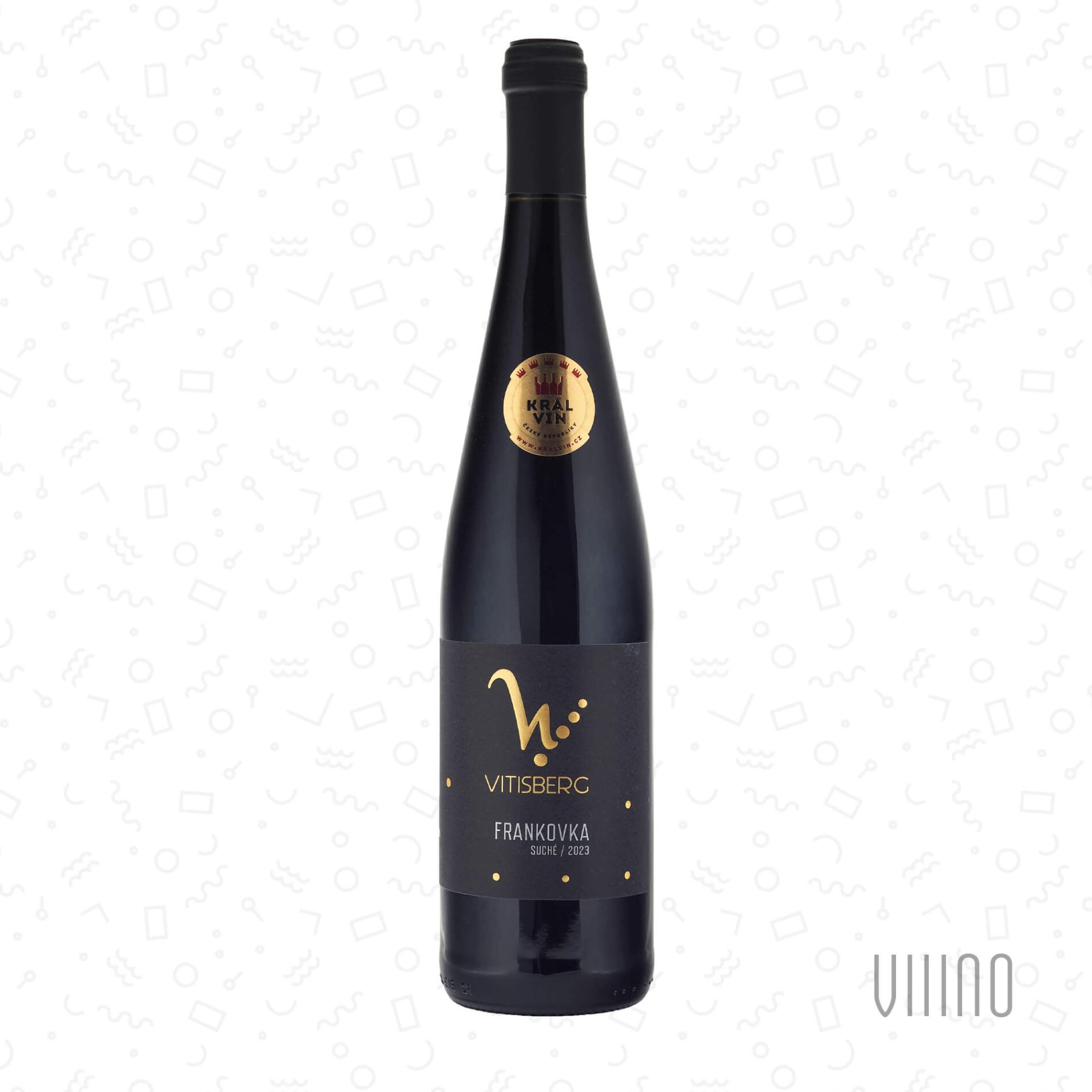 Frankovka DÍL U VČELÍNA 2023 pozdní sběr VITISBERG suché š. 2320