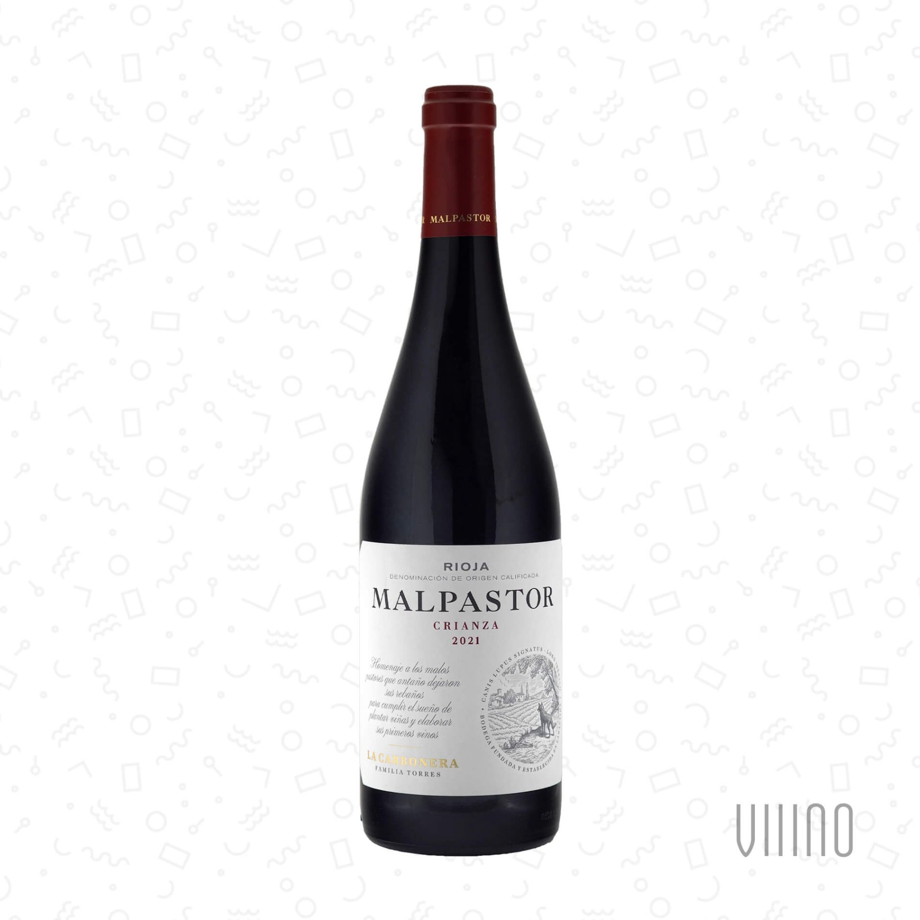 MALPASTOR Crianza Rioja DOCa 2021 LA CARBONERA