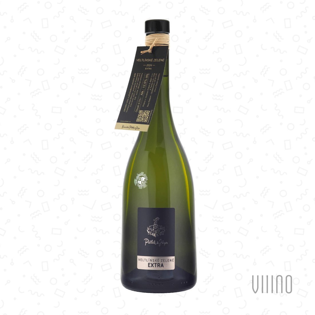 Veltlínské zelené 2024 EXTRA pozdní sběr PIÁLEK & JÄGER suché š. 2407