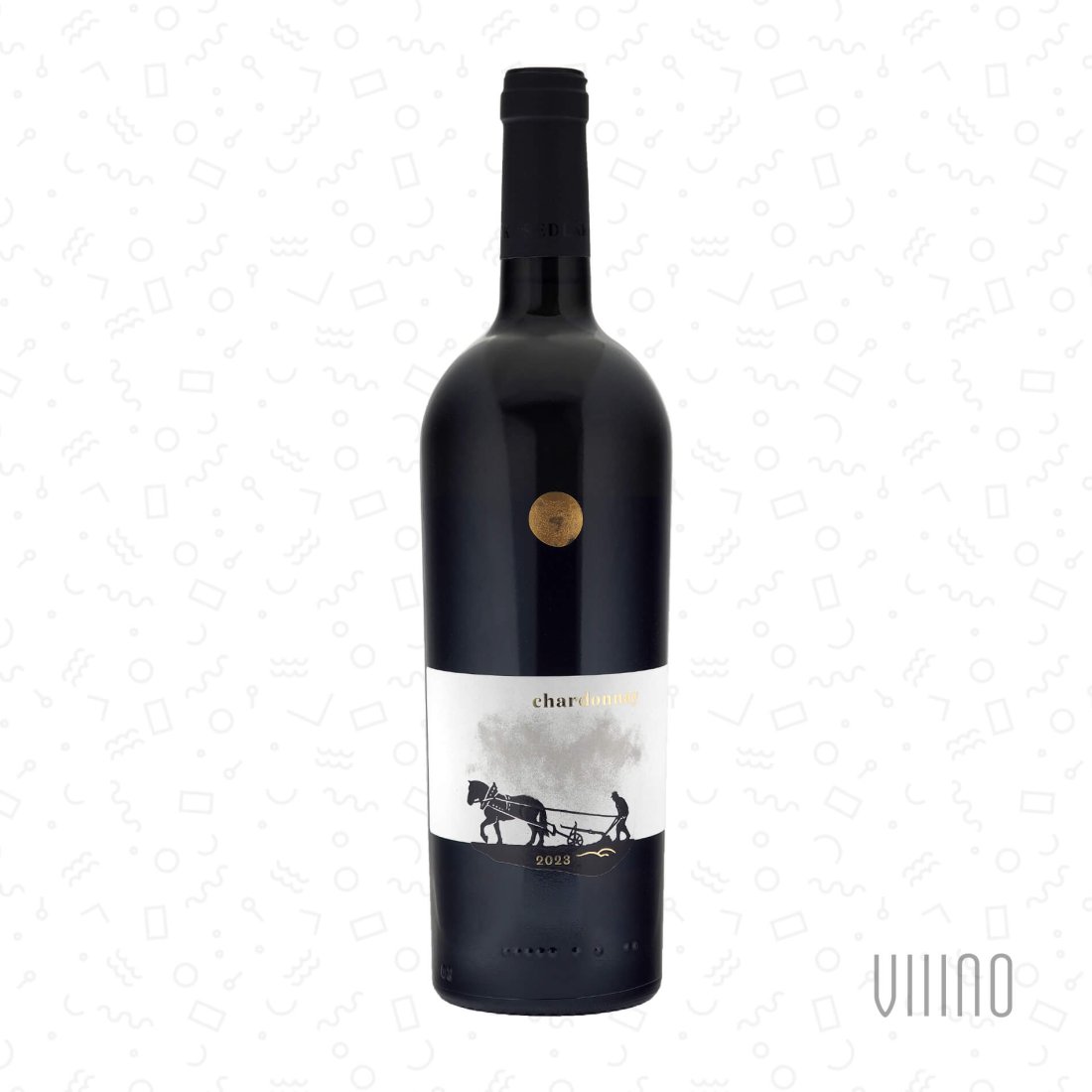 Chardonnay 2023 ICONE moravské zemské víno SEDLÁK suché š. 13/23