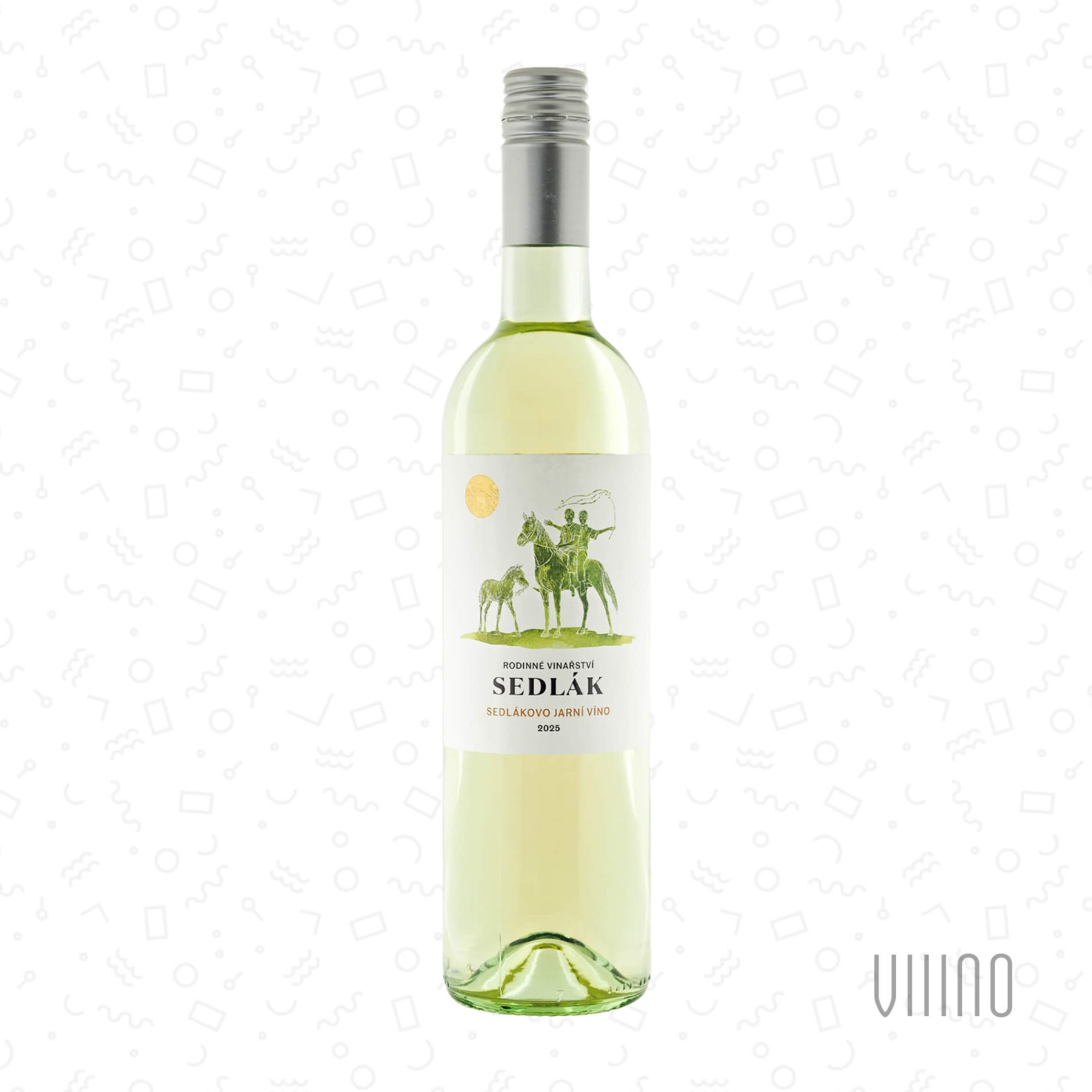 SEDLÁKOVO JARNÍ VÍNO 2025 moravské zemské víno SEDLÁK suché š. 25/25