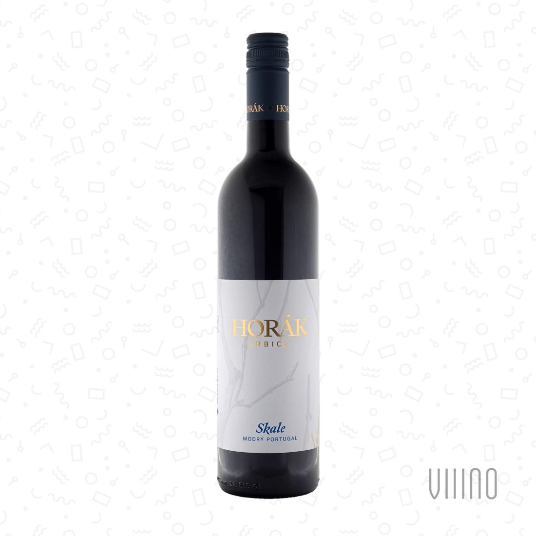 Modrý Portugal 2023 "Modrá řada" pozdní sběr HORÁK "Skale" suché š. 12/23