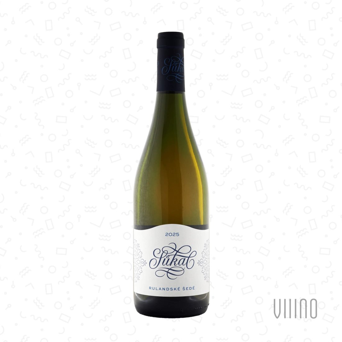 Rulandské šedé 2025 pozdní sběr SŮKAL "Krásná hora" suché š. 3