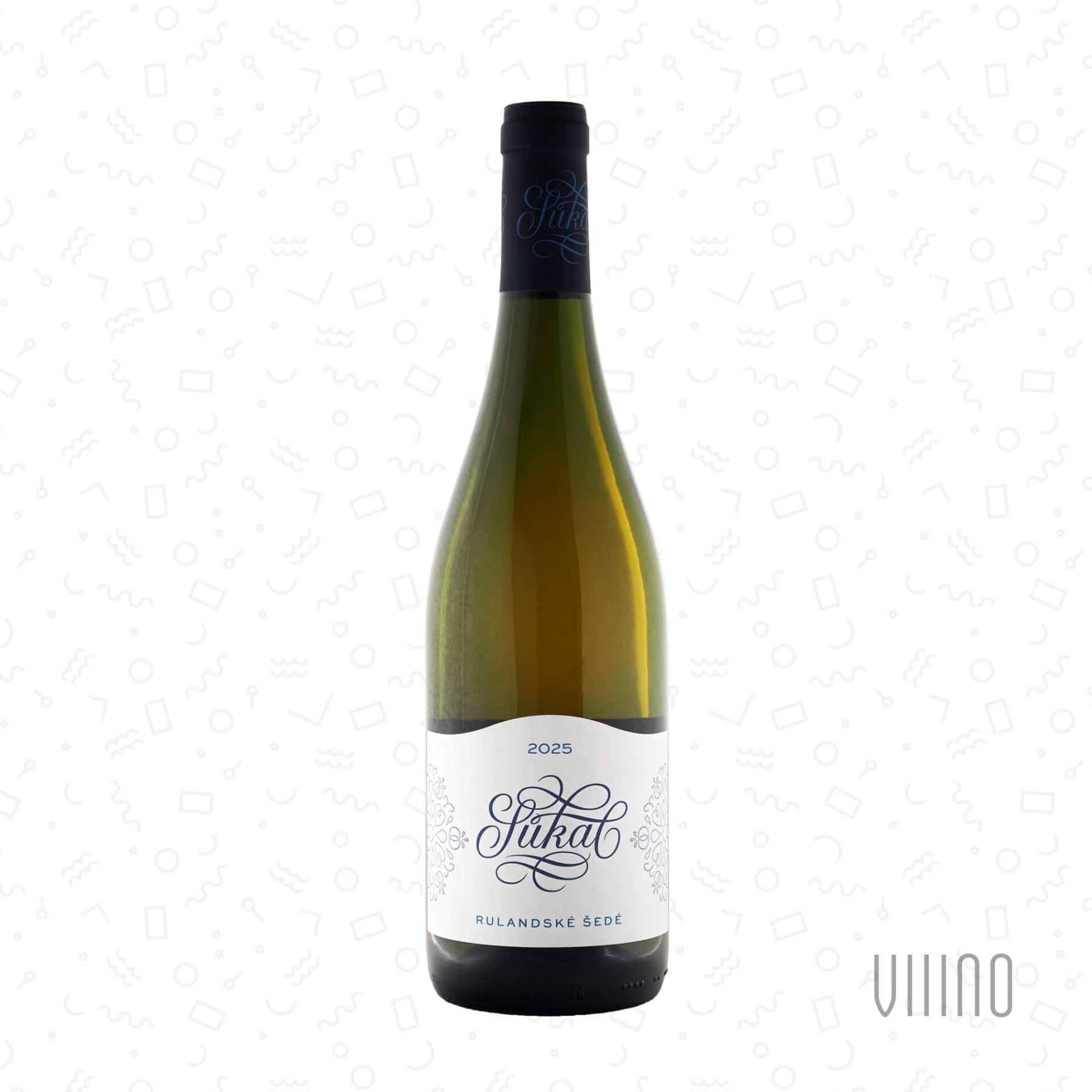 Rulandské šedé 2025 pozdní sběr SŮKAL "Krásná hora" suché š. 3
