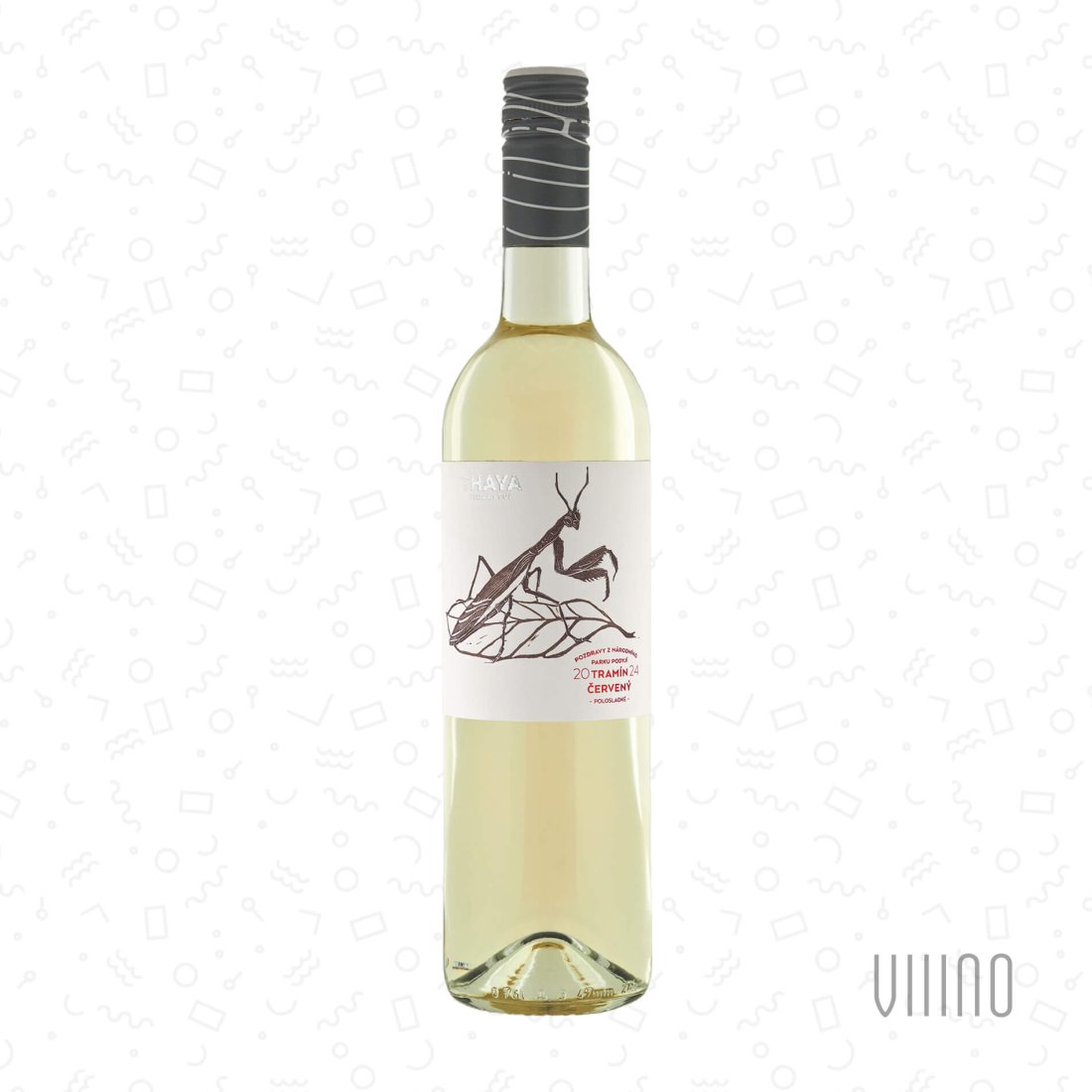 Tramín červený 2024 "Pozdravy z Národního parku" pozdní sběr THAYA polosladké š. TR/2425