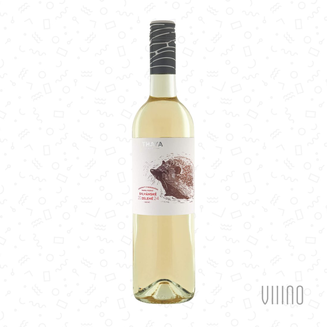 Sylvánské zelené 2024 "Pozdravy z Národního parku" pozdní sběr THAYA suché š. SZ/2434