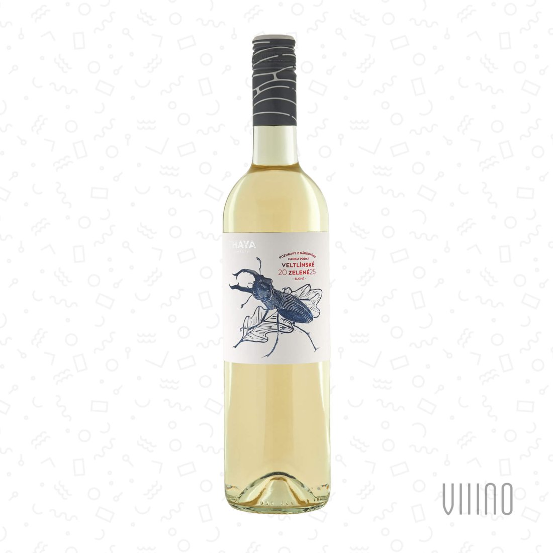 Veltlínské zelené 2025 "Pozdravy z Národního parku" pozdní sběr THAYA suché š. VZ/2548