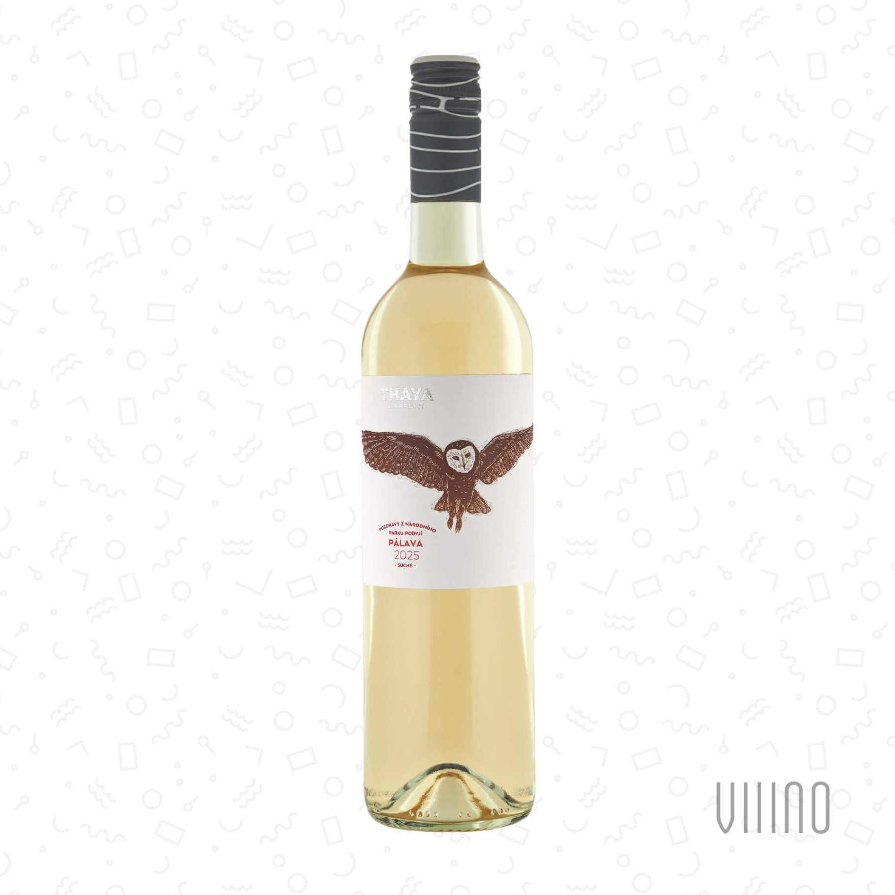 Pálava 2025 "Pozdravy z Národního parku" pozdní sběr THAYA suché š. PA/2536