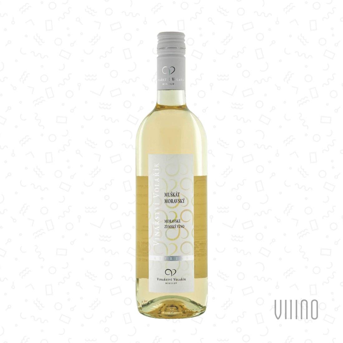 Muškát moravský 2025 moravské zemské víno VOLAŘÍK Refresh suché š. 2503