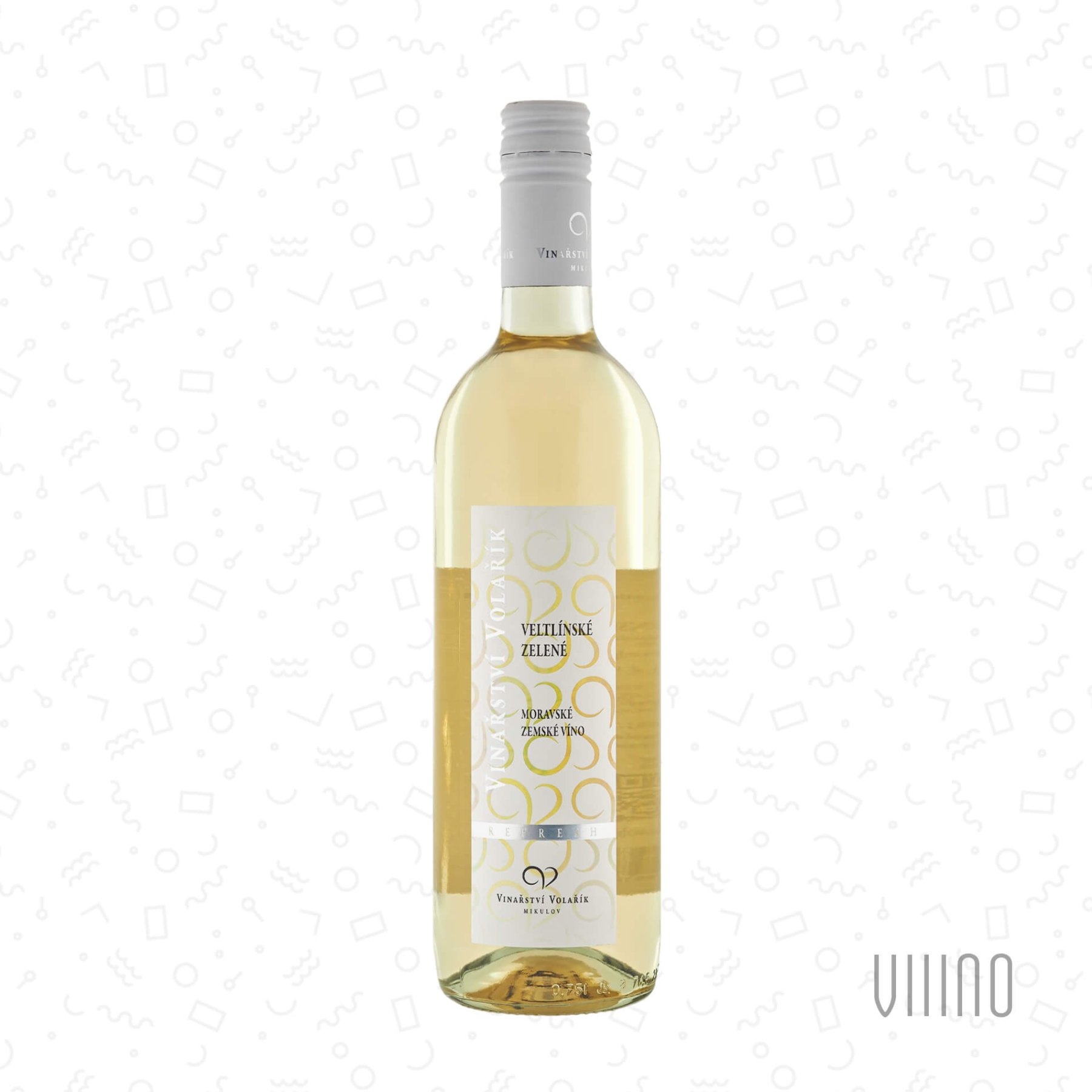 Veltlínské zelené 2025 moravské zemské víno VOLAŘÍK Refresh suché š. 2507
