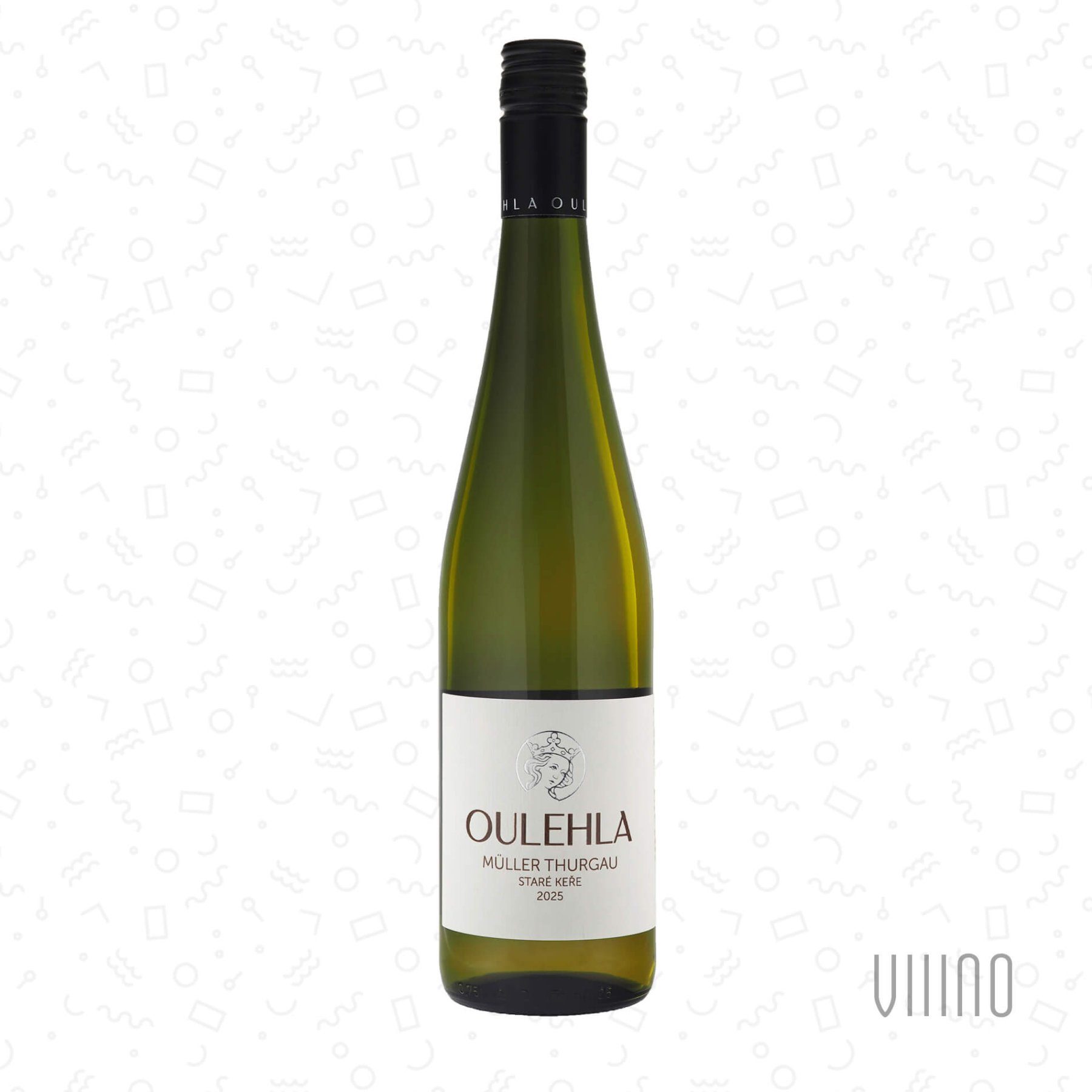 Müller Thurgau KARLOV staré keře 2025 moravské zemské víno VINAŘSTVÍ OULEHLA suché š. 2511