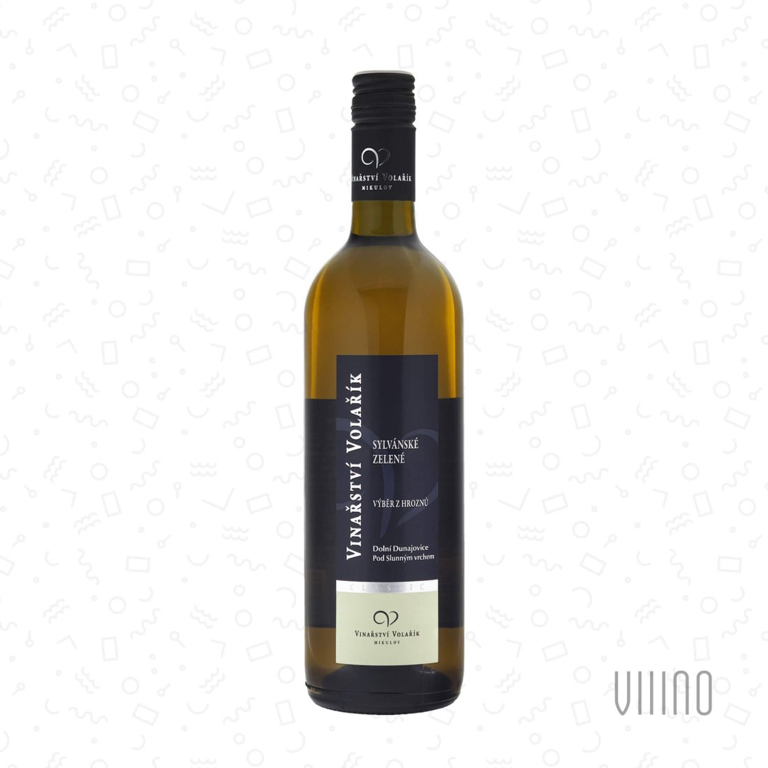 Sylvánské zelené 2024 výběr z hroznů VOLAŘÍK "Pod Slunným vrchem" polosuché š. 2443
