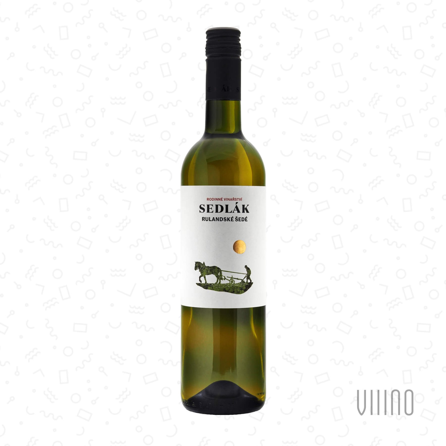 Rulandské šedé 2025 moravské zemské víno SEDLÁK suché š. 6/25