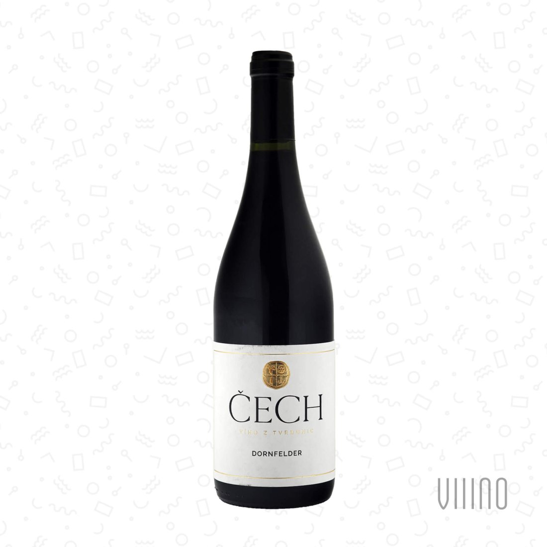 Dornfelder 2023 moravské zemské víno ČECH suché š. 1823B