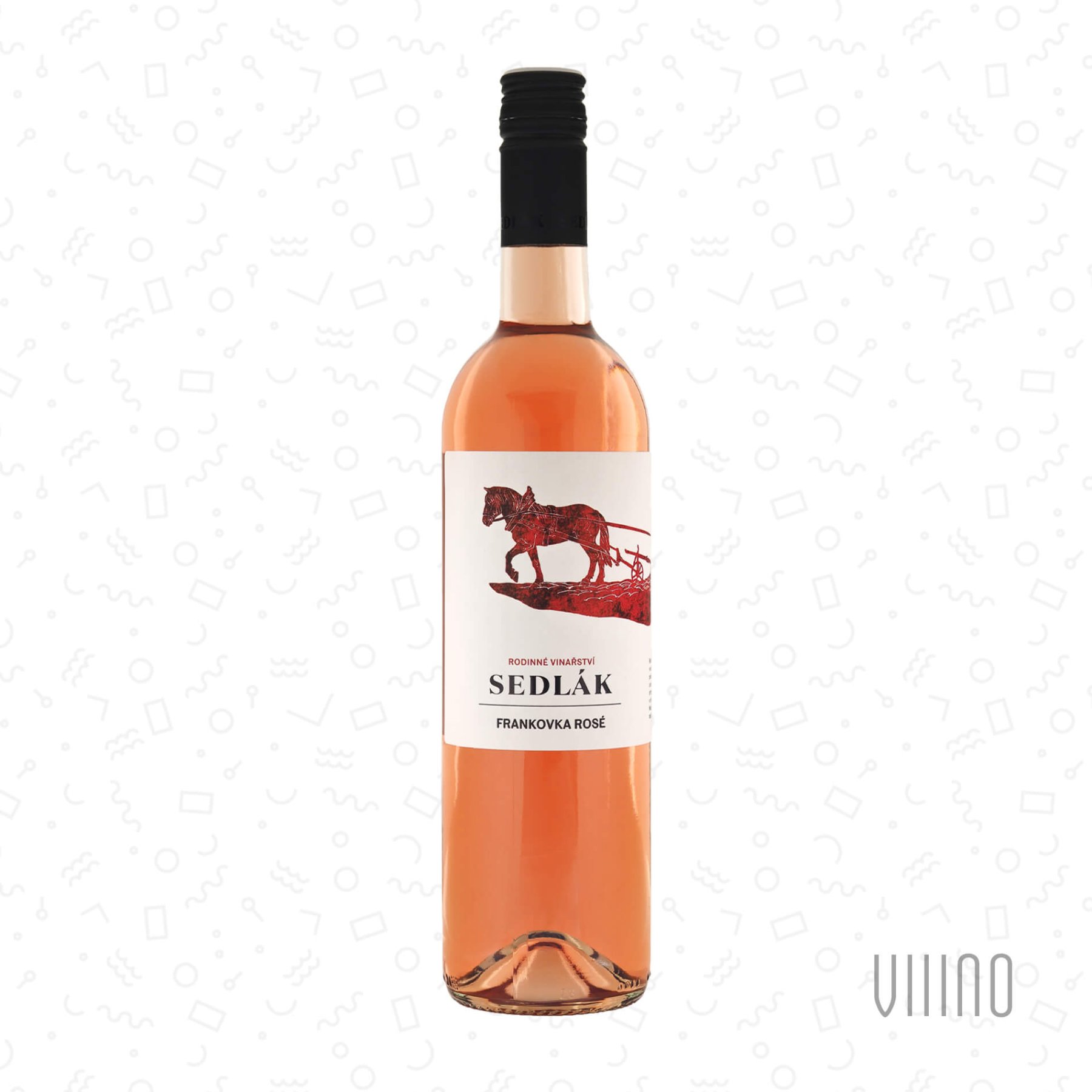 Frankovka Rosé 2025 moravské zemské víno SEDLÁK polosuché š. 4/25