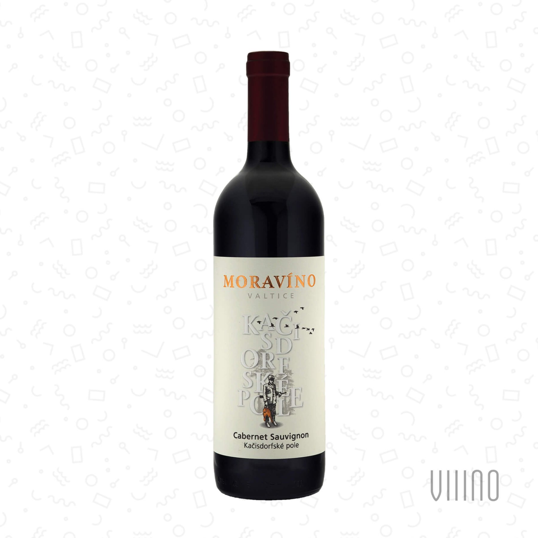 Cabernet Sauvignon 2023 pozdní sběr MORAVÍNO "Kačisdorfské pole" suché š. 55