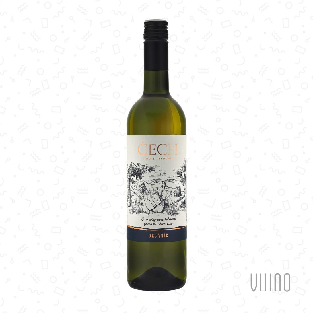 Sauvignon Blanc 2025 pozdní sběr ČECH suché š. 5225