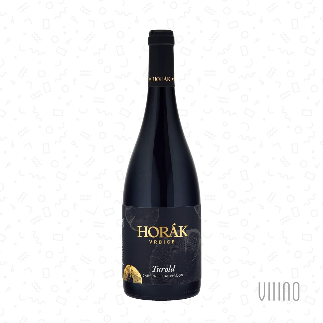 Cabernet Sauvignon TUROLD 2023 "Černá řada" výběr z hroznů HORÁK suché š. 17/23