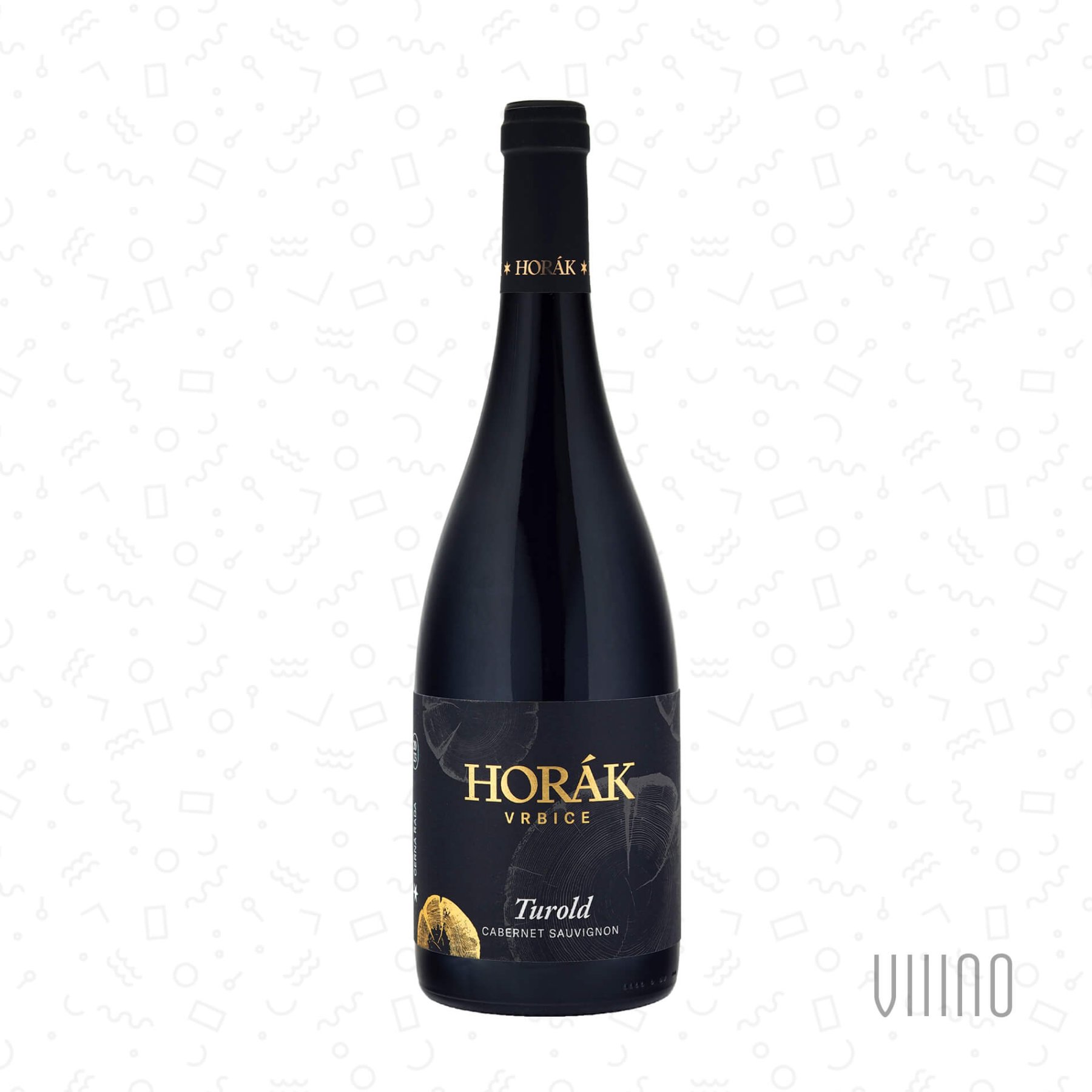 Cabernet Sauvignon TUROLD 2023 "Černá řada" výběr z hroznů HORÁK suché š. 17/23