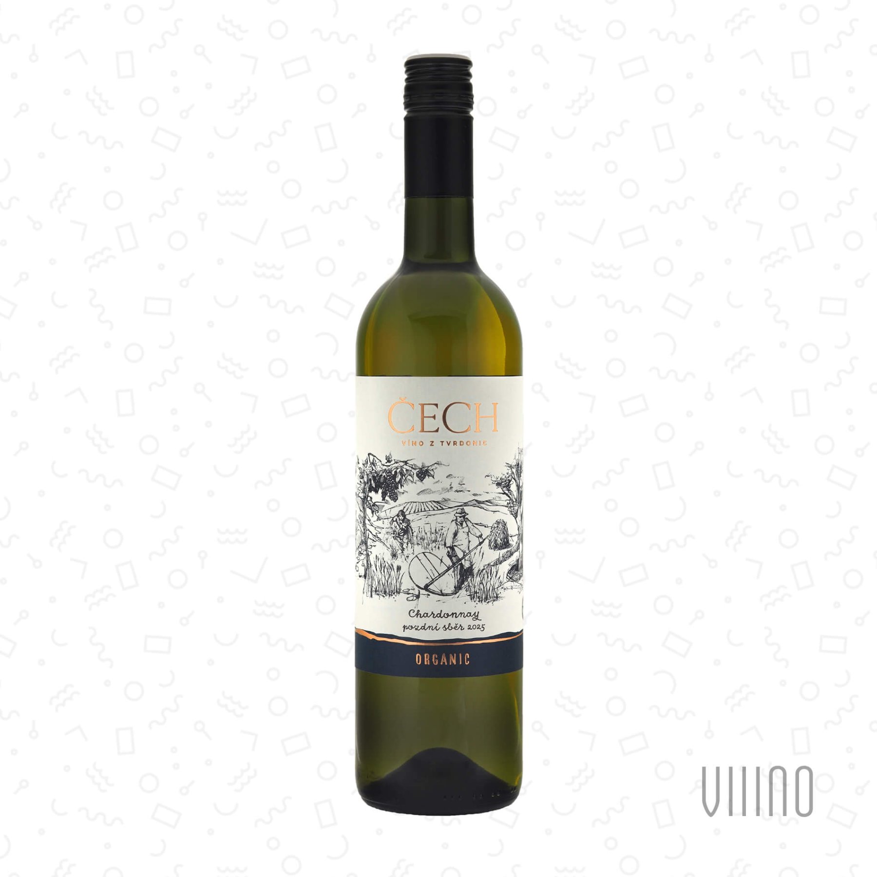Chardonnay 2025 pozdní sběr ČECH "Hájek" suché š. 5325
