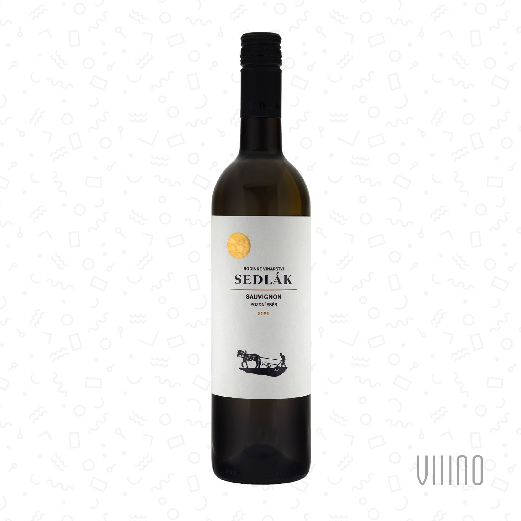 Sauvignon 2025 pozdní sběr SEDLÁK "Nová hora" suché š. 105/25