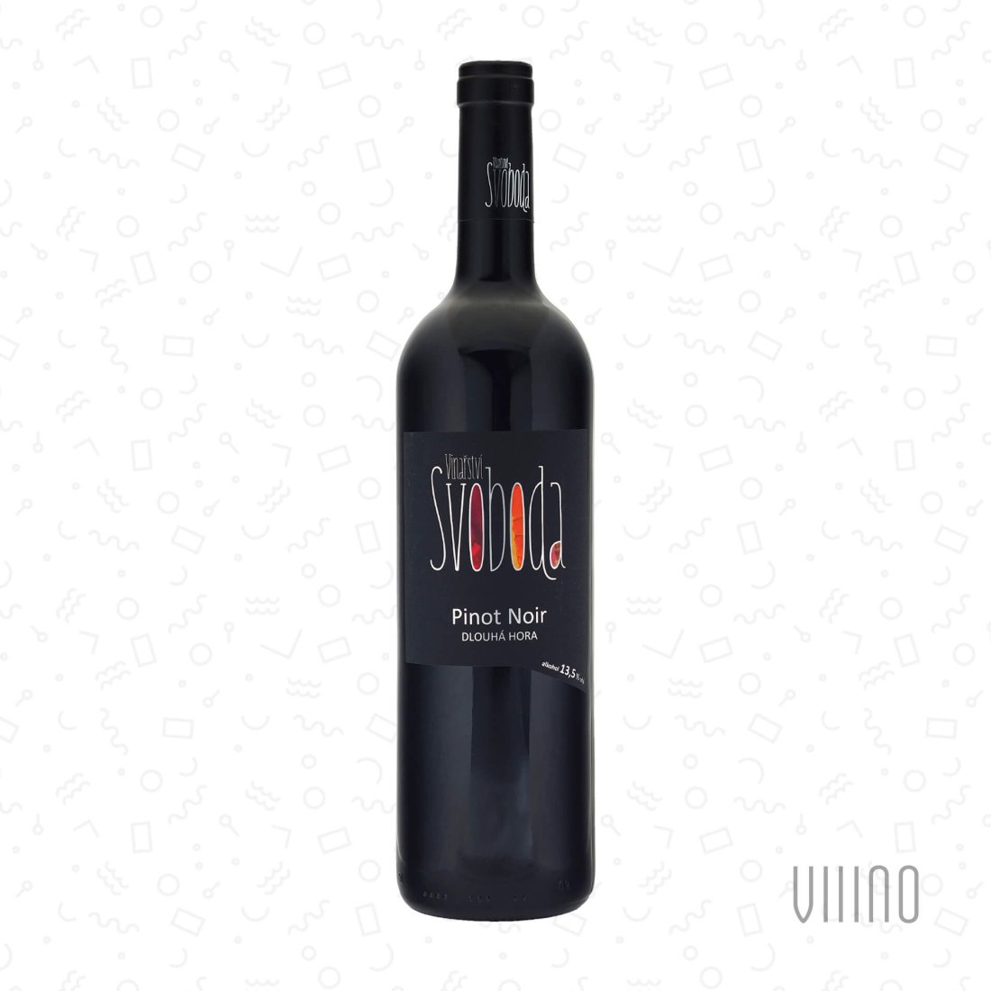 Pinot Noir DLOUHÁ HORA 2023 výběr z hroznů SVOBODA suché š. 523