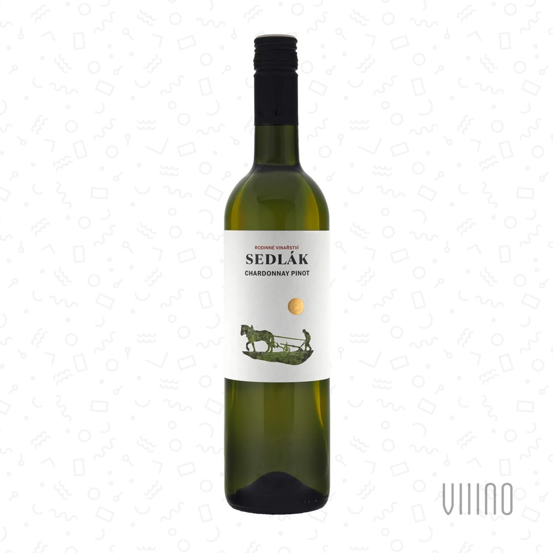 Chardonnay–Pinot 2025 moravské zemské víno SEDLÁK suché š. 3/25