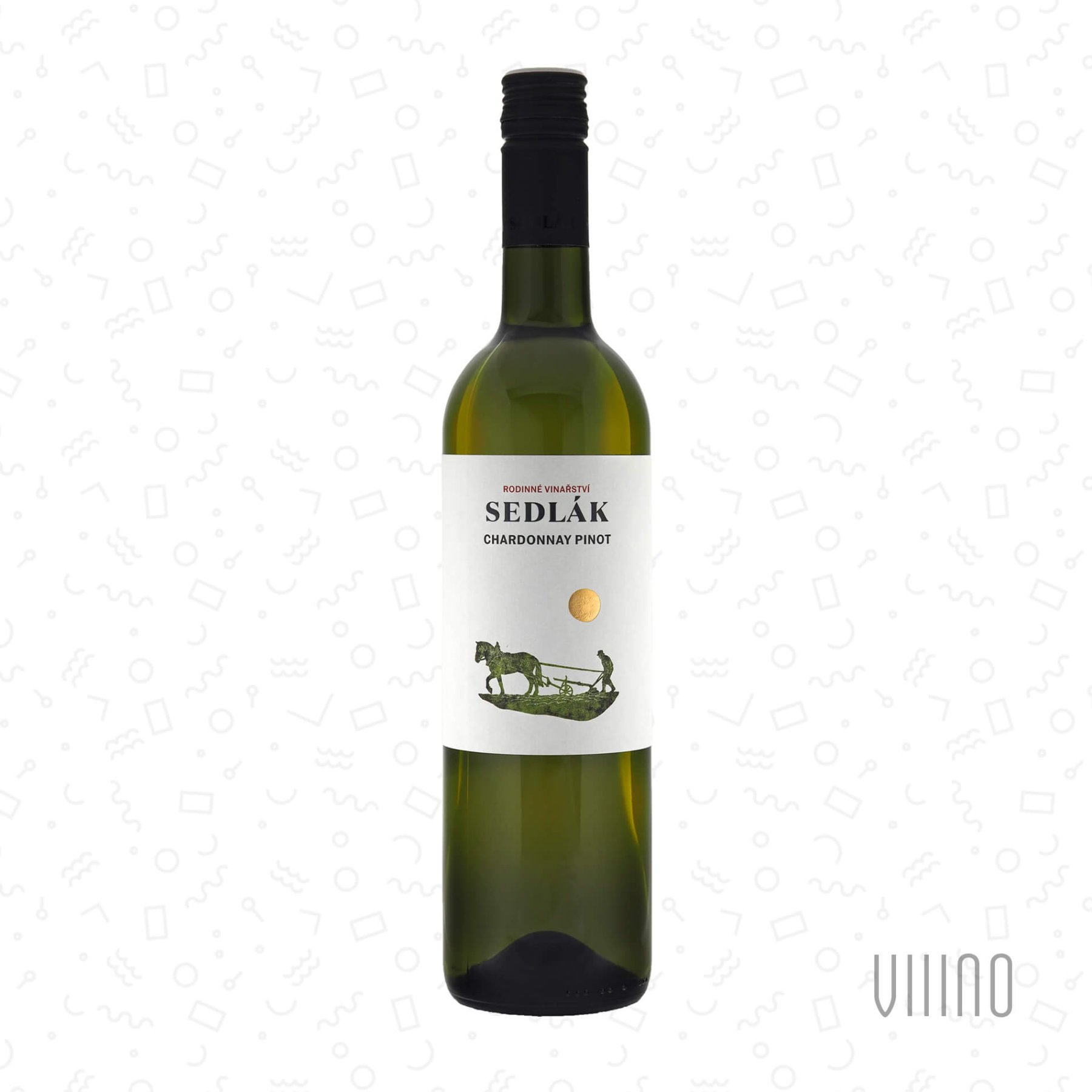 Chardonnay–Pinot 2025 moravské zemské víno SEDLÁK suché š. 3/25