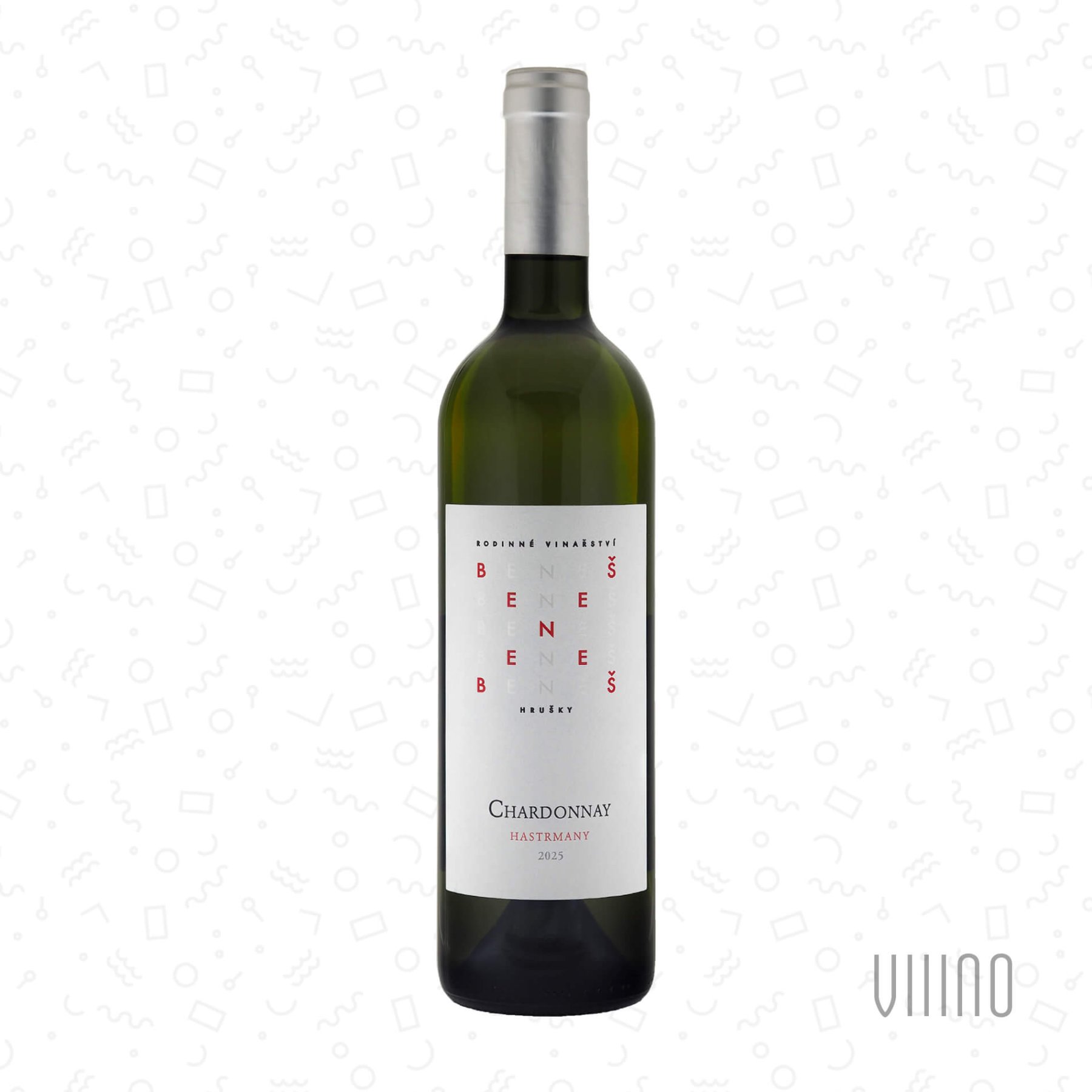 Chardonnay HASTRMANY 2025 pozdní sběr BENEŠ suché š. 12/25
