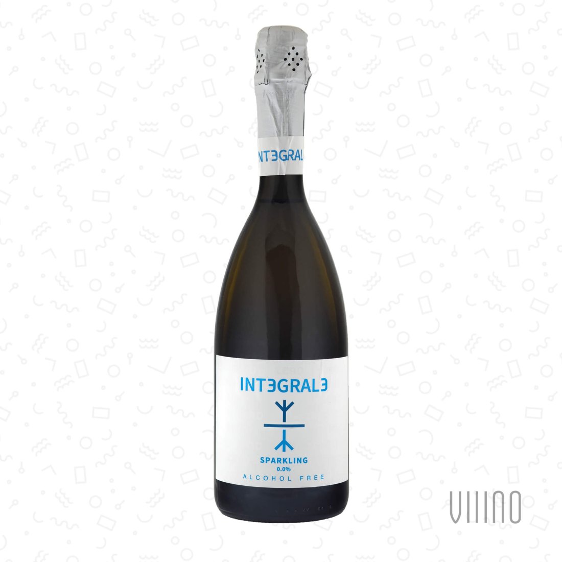SPARKLING ZERO 0,0 % Alcohol Free NV Extra Dry INTEGRALE Vino Bianco Spumante Analcolico