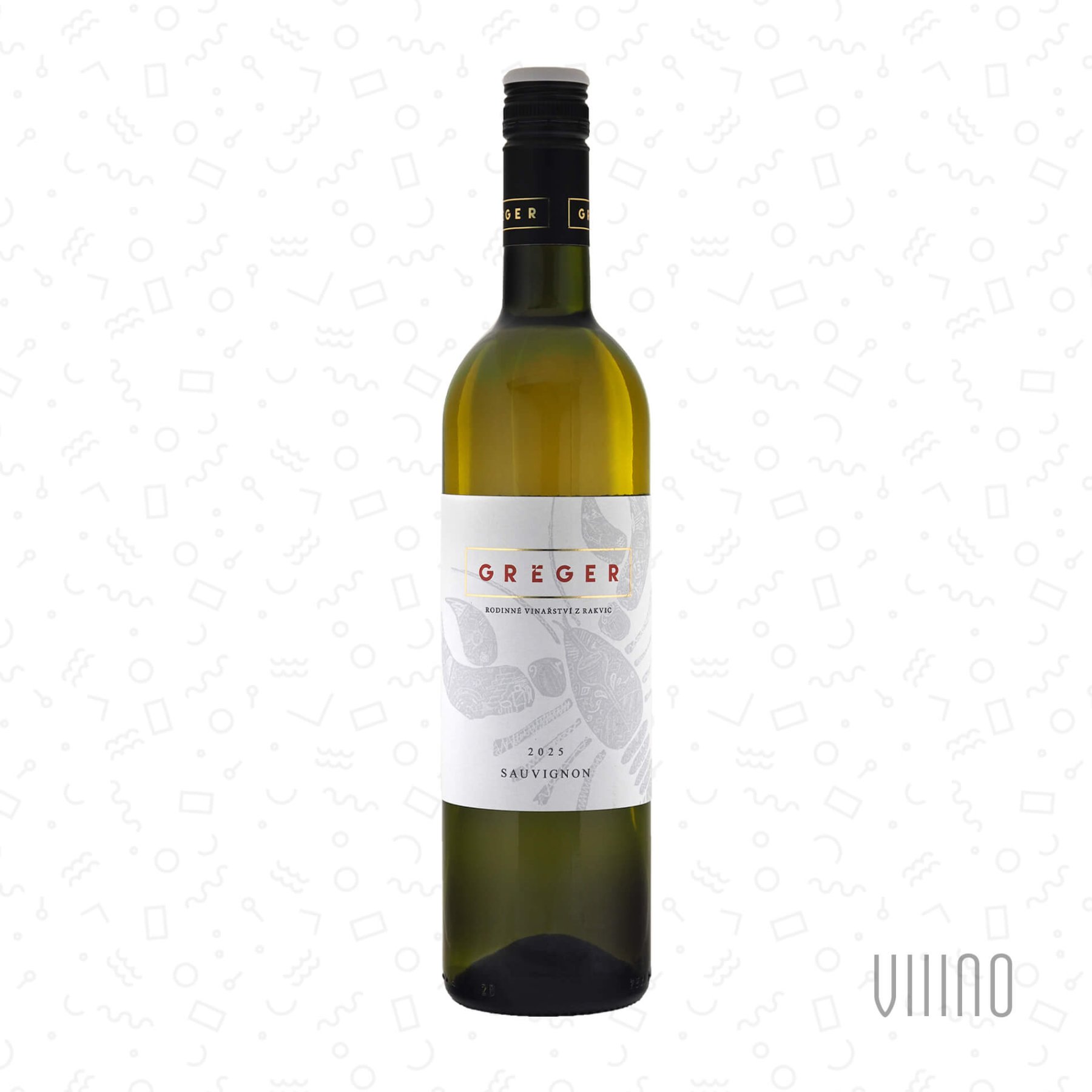 Sauvignon 2025 pozdní sběr GRÉGER "Přítlucká hora" suché š. 2SVG/25