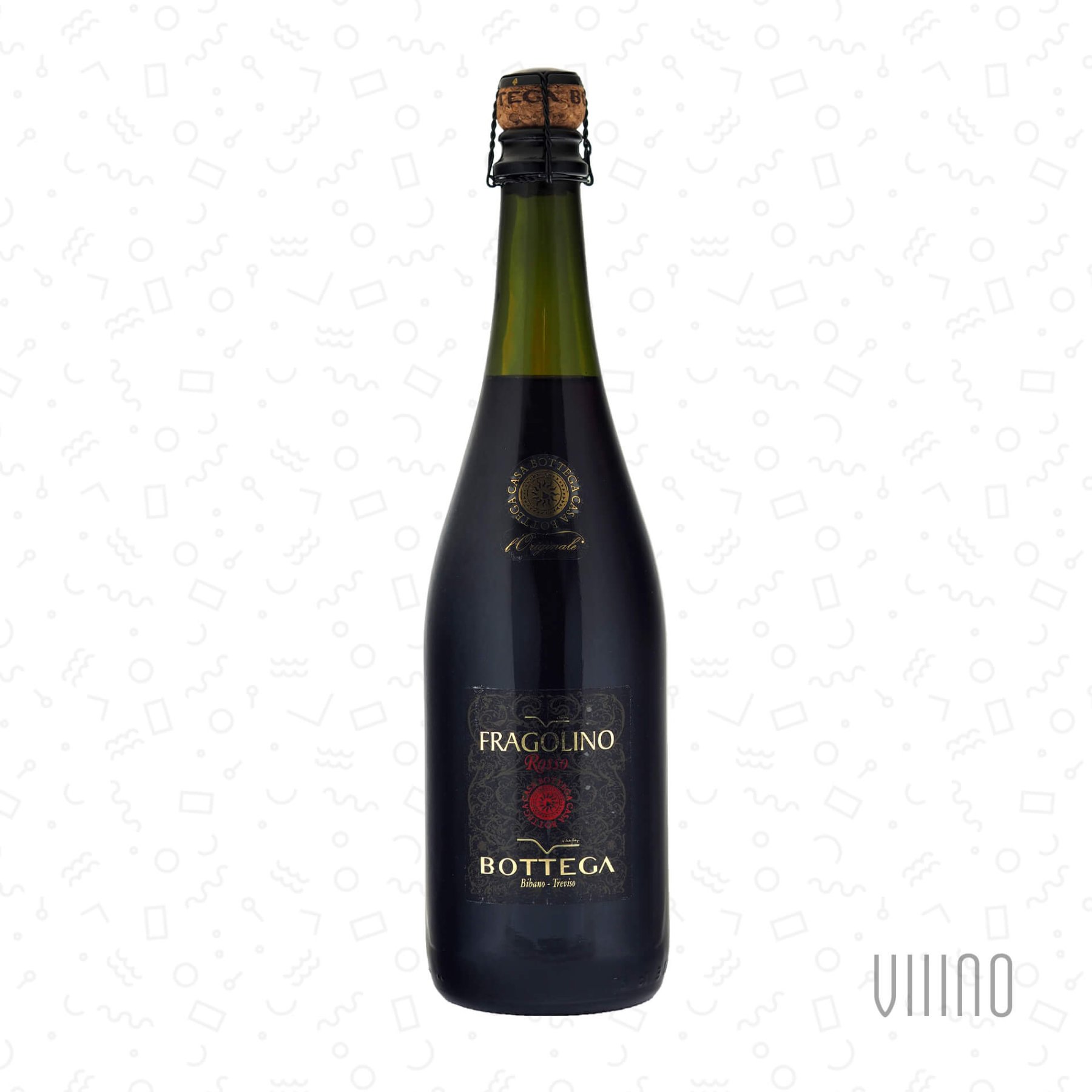 FRAGOLINO ROSSO aromatizovaný vinný nápoj BOTTEGA