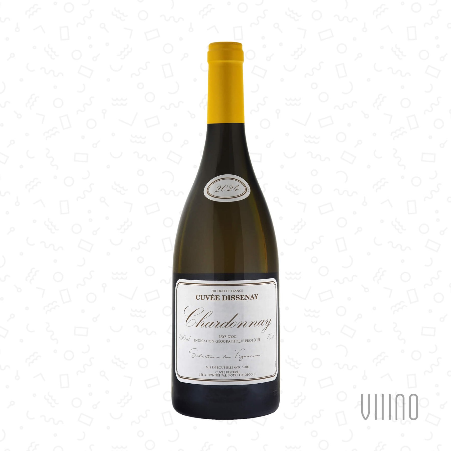 Chardonnay Pays d'Oc IGP 2024 Cuvée Dissenay LGI Wines
