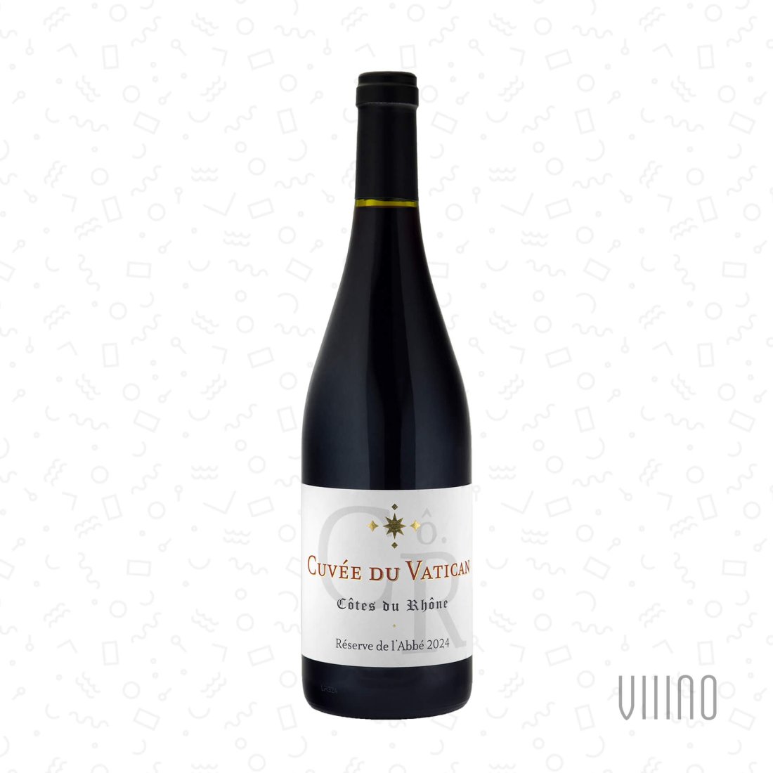 CUVÉE DU VATICAN Reserve de l’Abbe Côtes du Rhône AOC 2024 CHÂTEAU SIXTINE