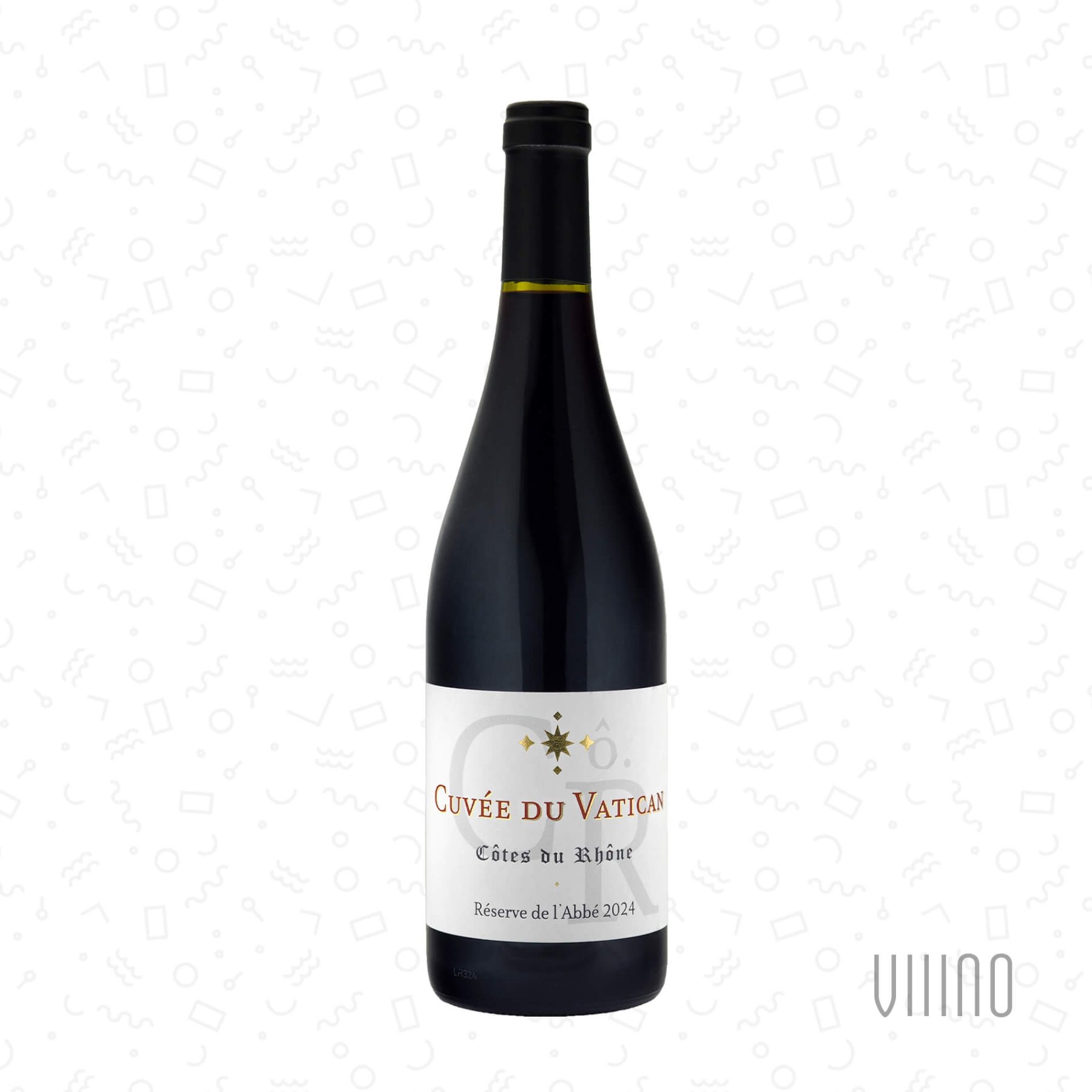 CUVÉE DU VATICAN Reserve de l’Abbe Côtes du Rhône AOC 2024 CHÂTEAU SIXTINE