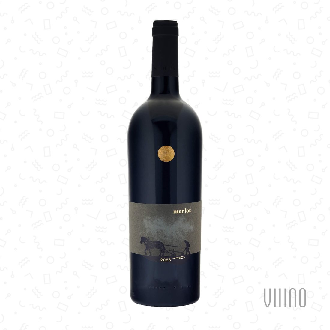 Merlot PŘEDNÍ HORA 2023 ICONE moravské zemské víno SEDLÁK suché š. 14/23