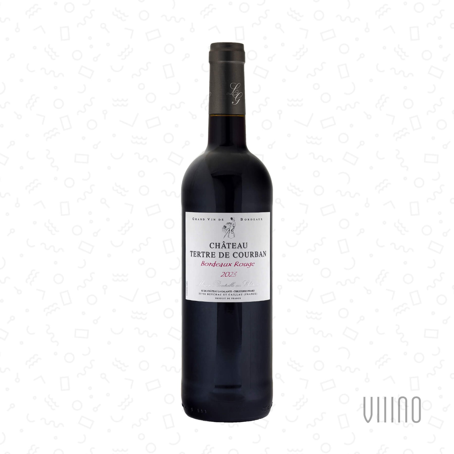 CHÂTEAU TERTRE DE COURBAN Bordeaux Rouge AOC 2023 CHÂTEAU LA GALANTE